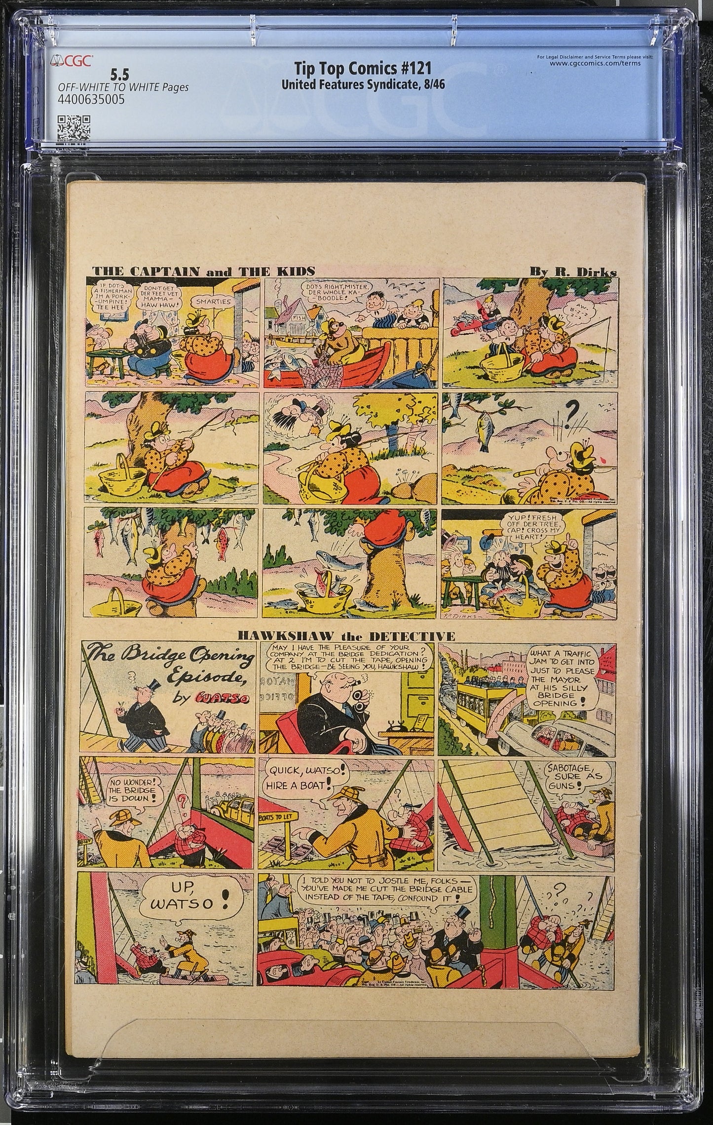 Tip Top Comics # 121 CGC 5.5