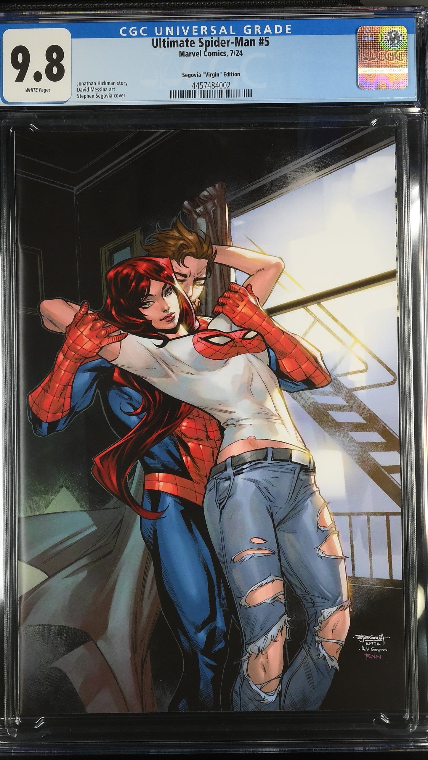 Ultimate Spider-Man # 5 CGC 9.8 Segovia Virgin
