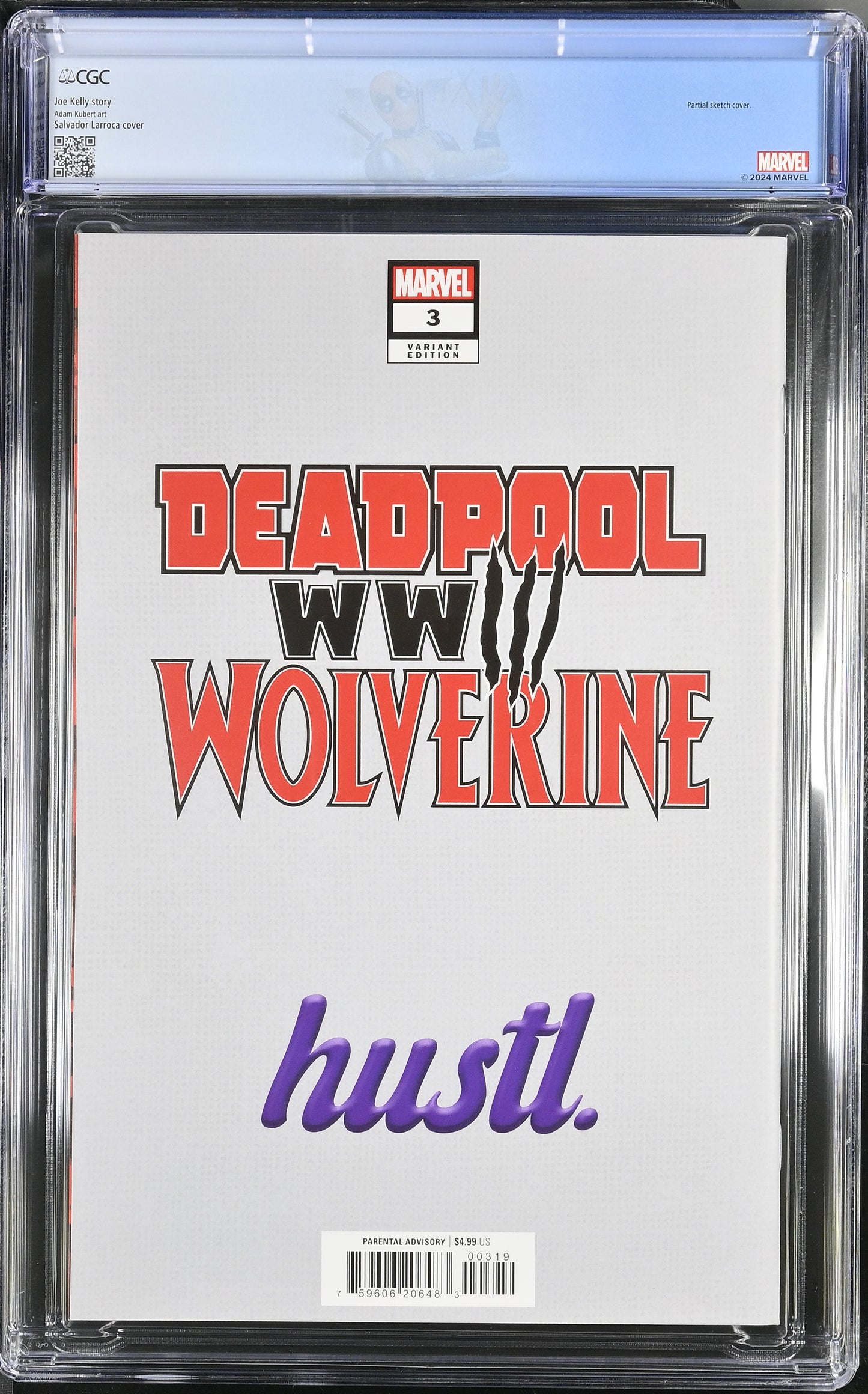 Deadpool Wolverine WWIII #3 CGC 9.8