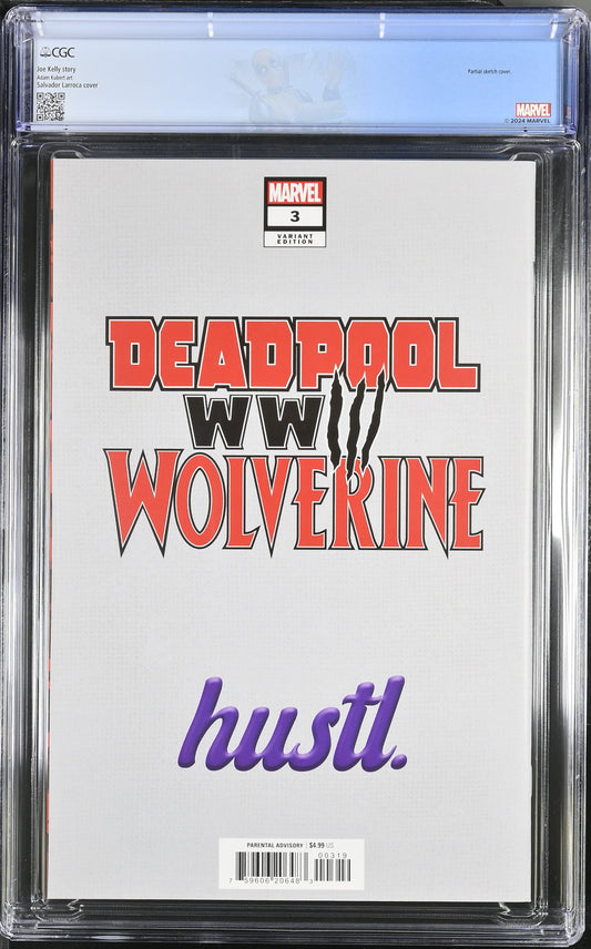 Deadpool Wolverine WWIII #3 CGC 9.8
