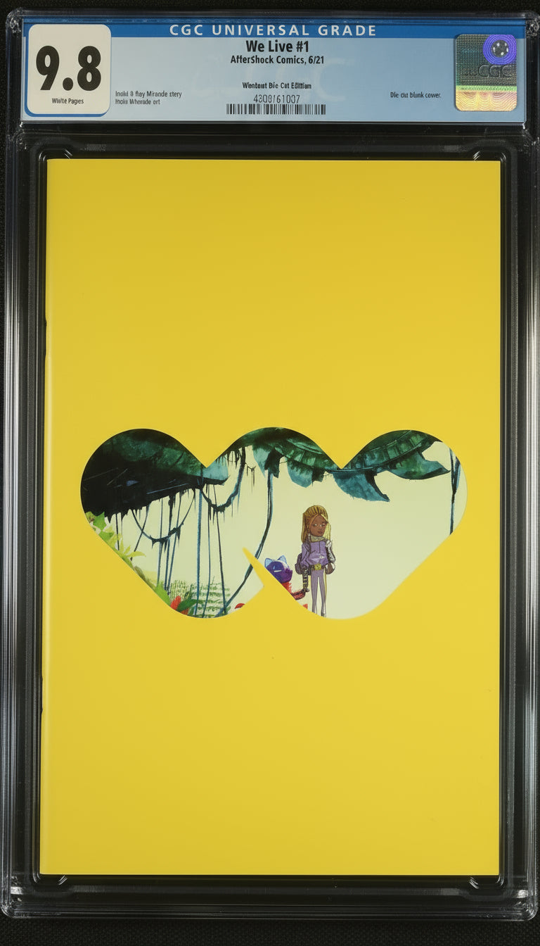 We Live # 1 CGC 9.8 Whatnot Die Cut Variant