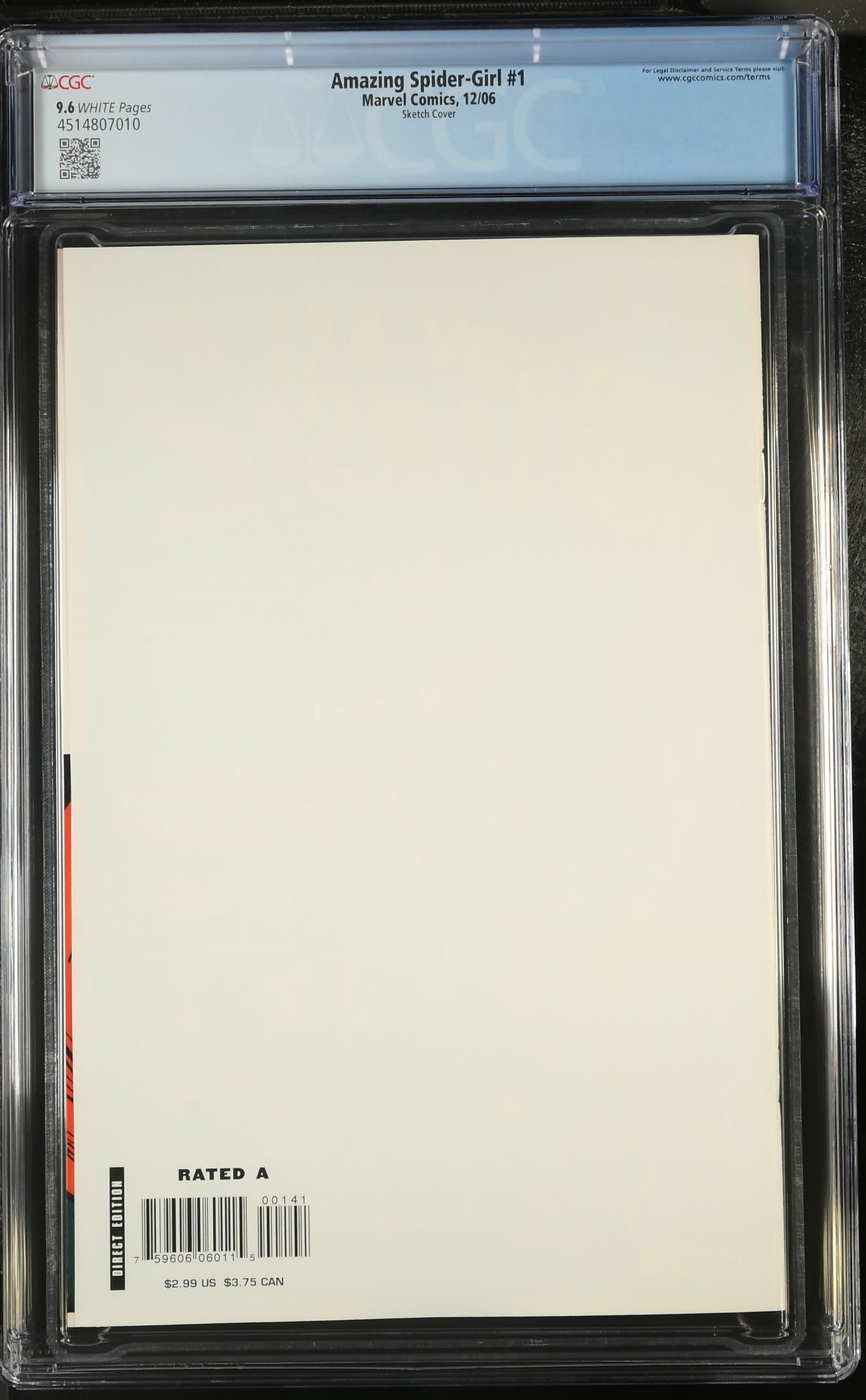 Amazing Spider-Girl #1 CGC 9.6