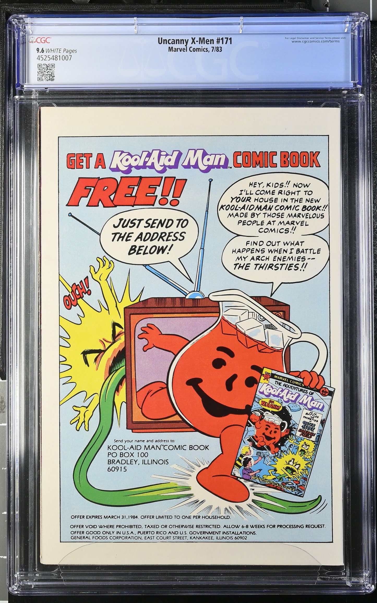 Uncanny X-Men #171 CGC 9.6