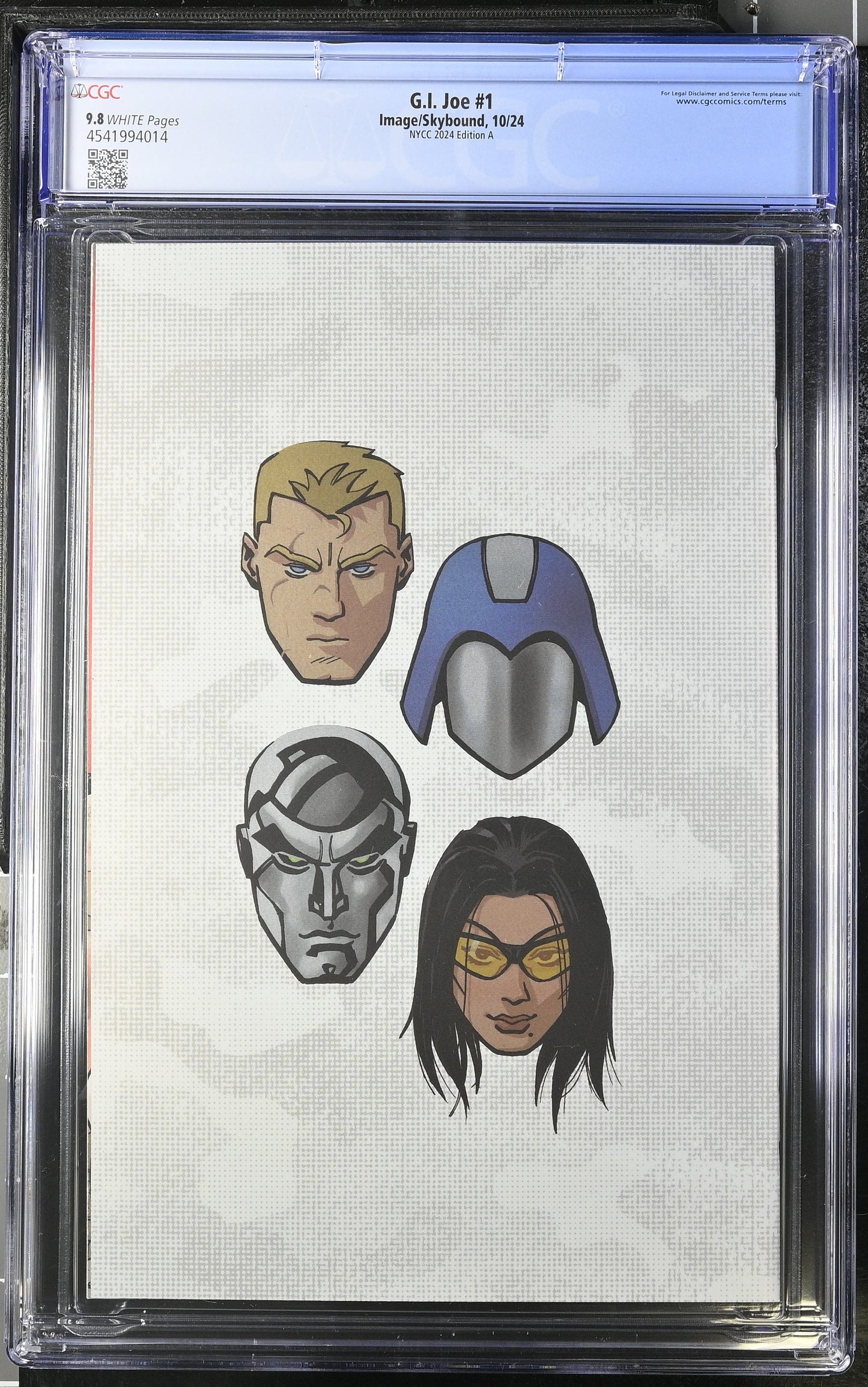 G.I. Joe # 1 CGC 9.8 NYCC 2024 Nighthawk