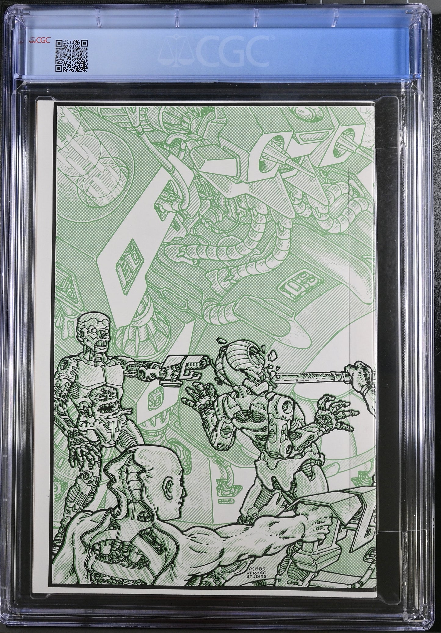 Teenage Mutant Ninja Turtles #4 CGC 9.6