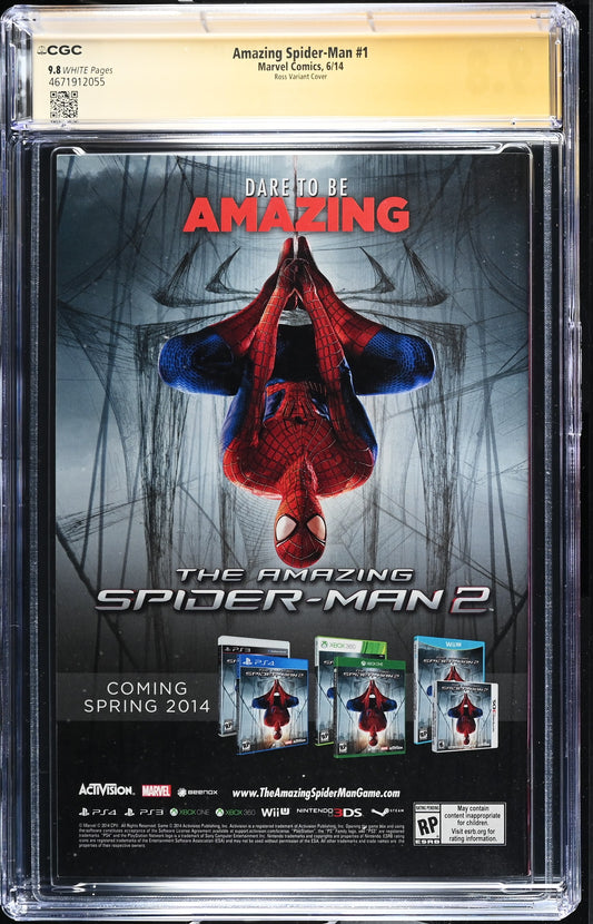 Amazing Spider-Man # 1 CGC Signature Series 9.8