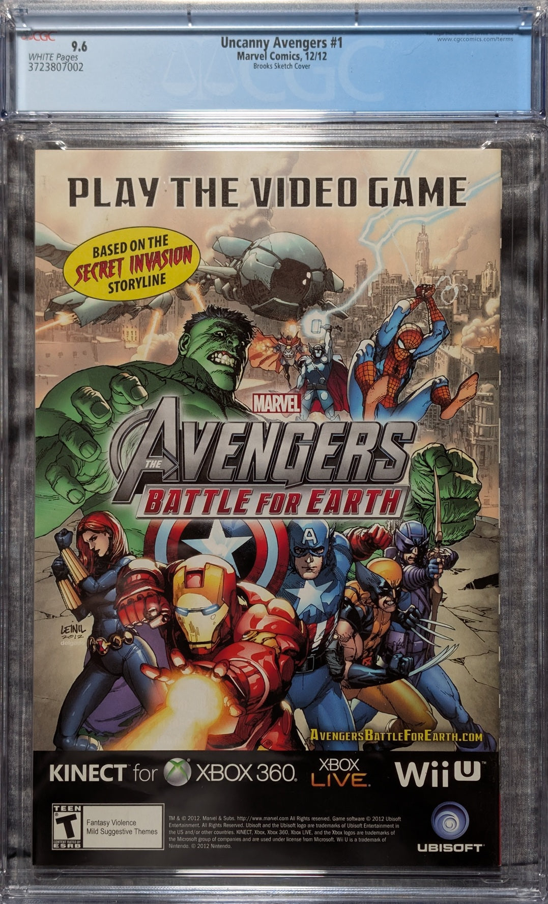 Uncanny Avengers #1 CGC 9.6