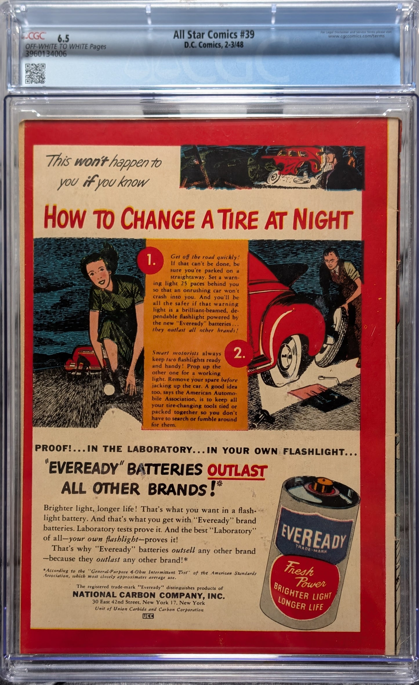 All-Star Comics #39 CGC 6.5
