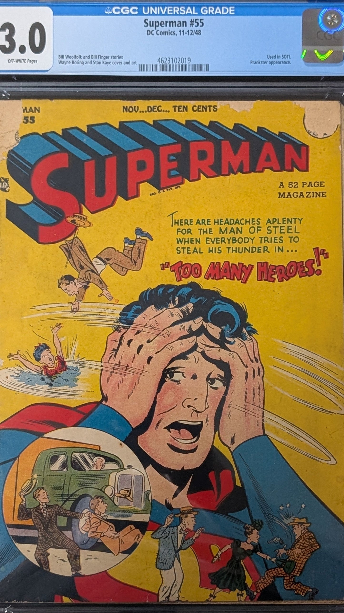Superman #55 CGC 3.0