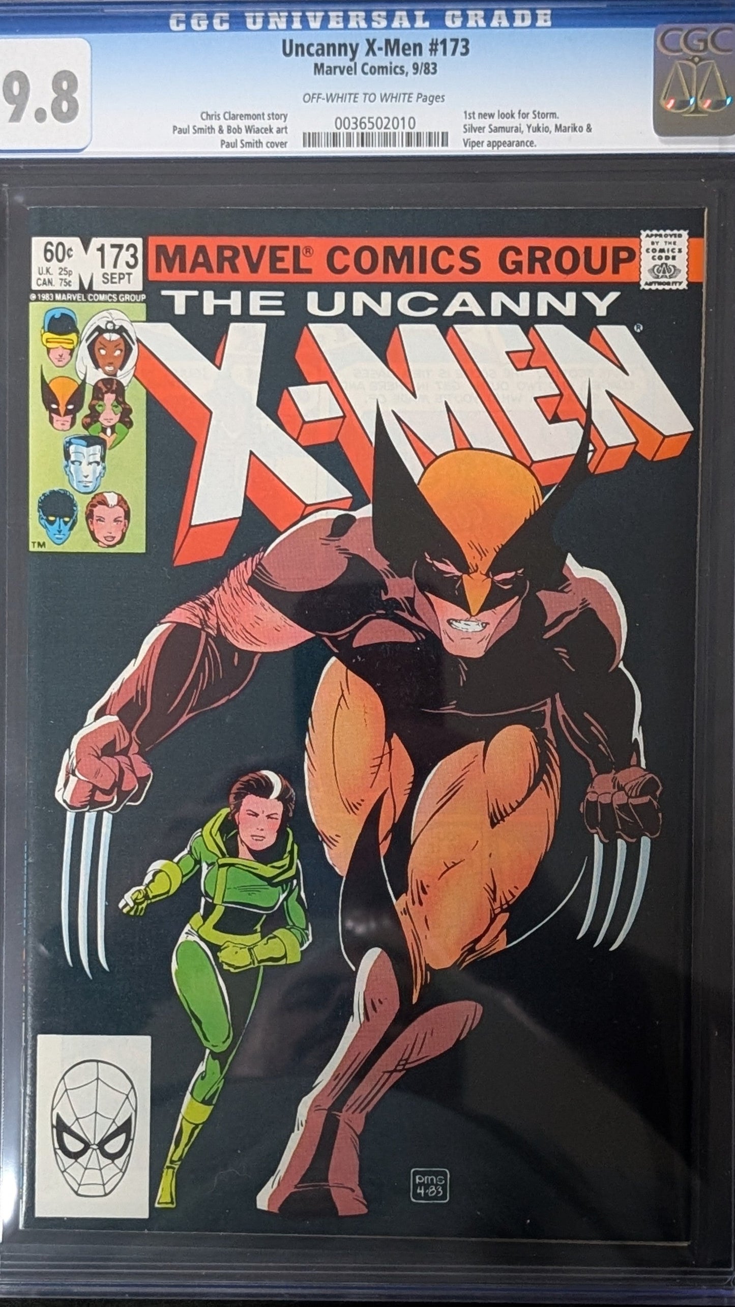 Uncanny X-Men # 173 CGC 9.8