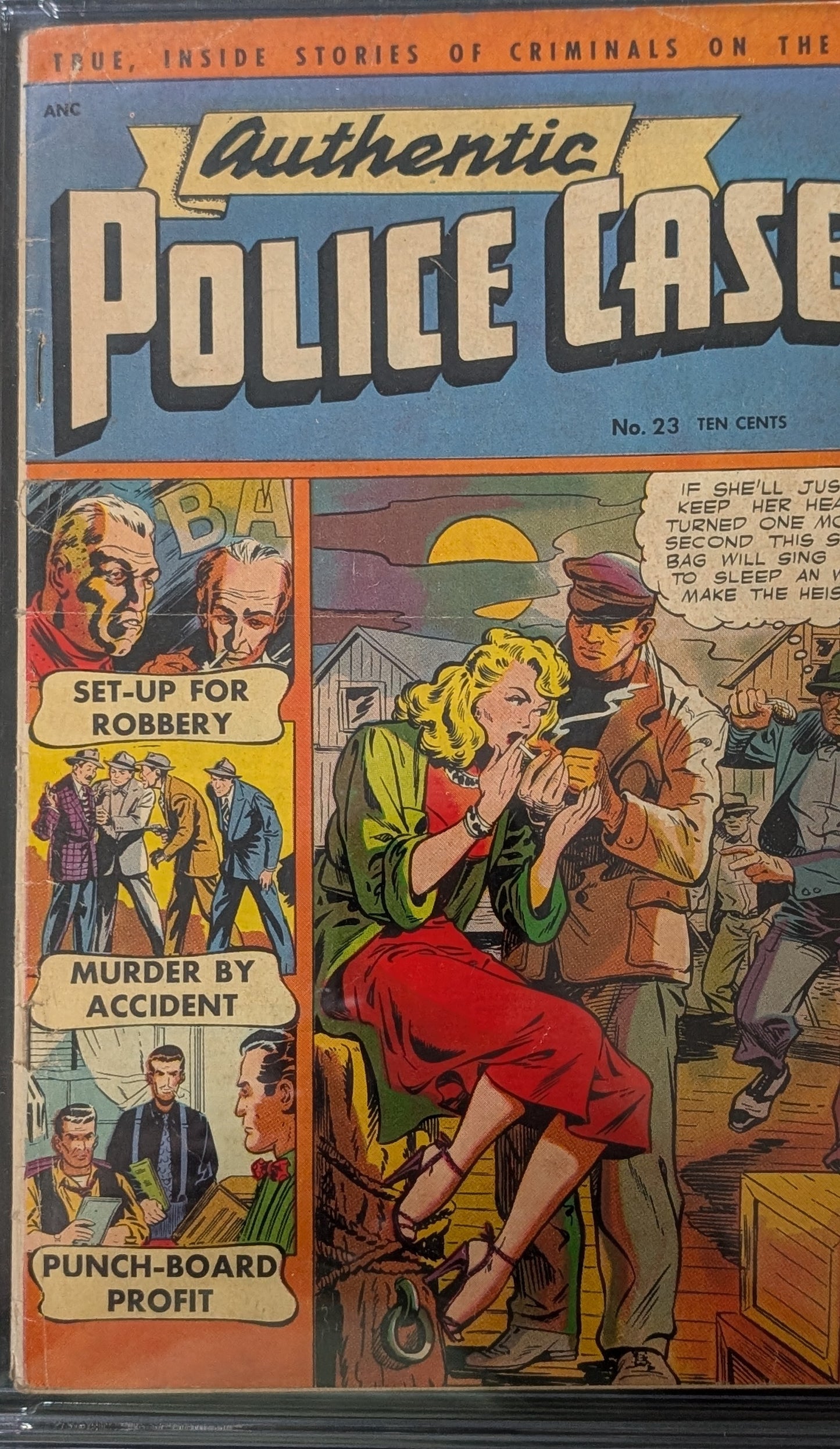 Authentic Police Cases # 23 CGC 4.0