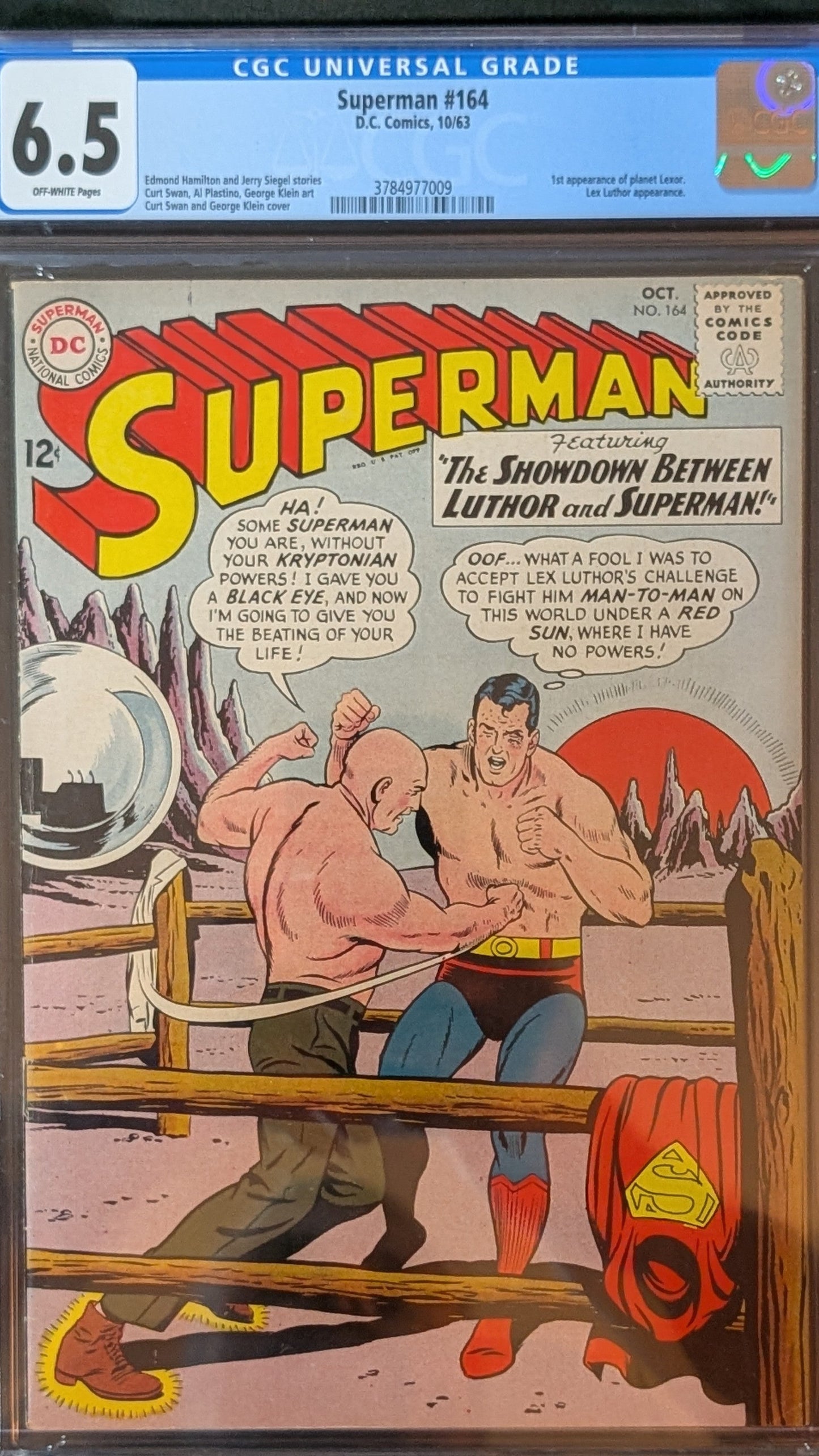 Superman #164 CGC 6.5