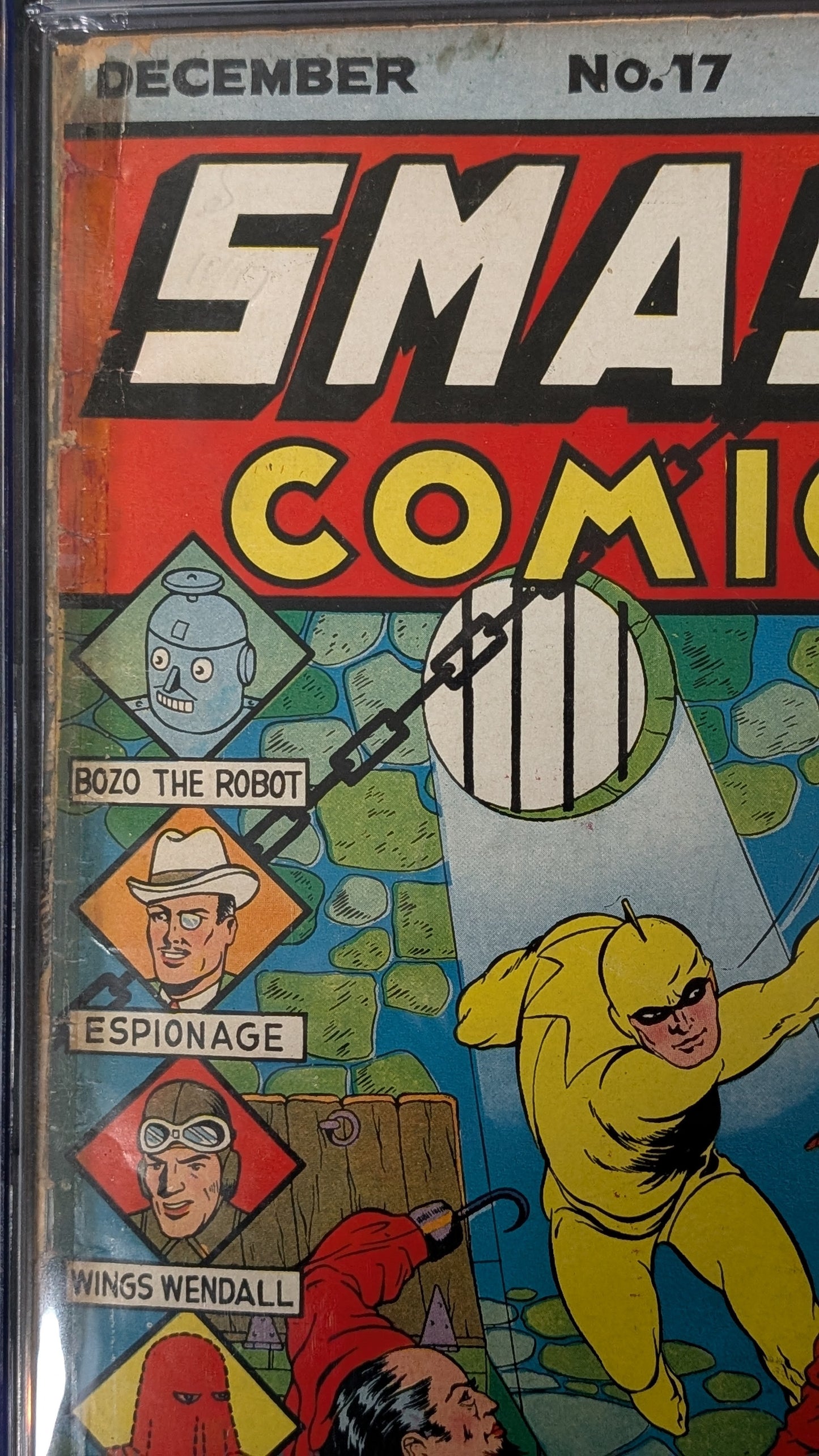 Smash Comics #17 RESTORED CGC 1.5