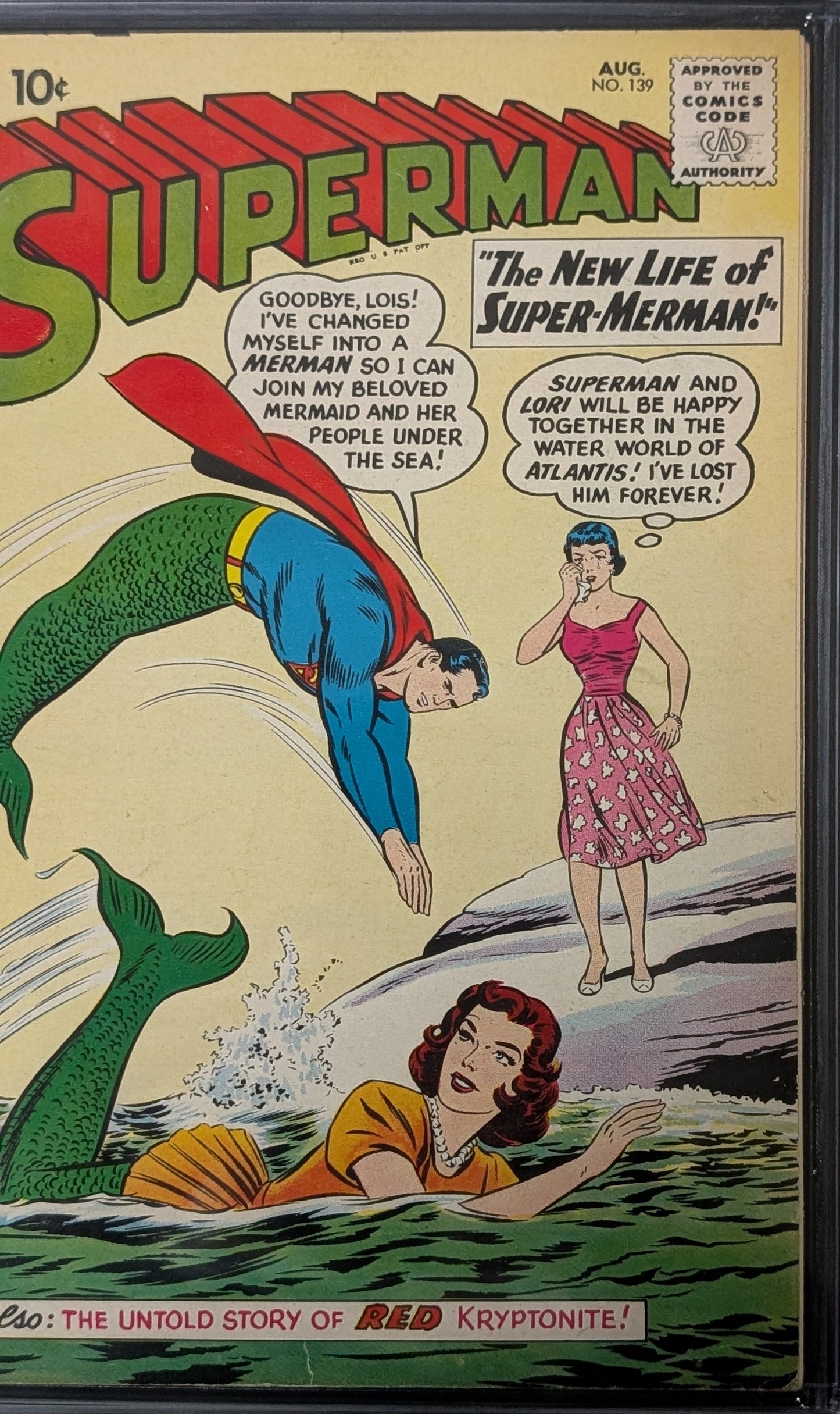 Superman # 139 RESTORED CGC 7.0