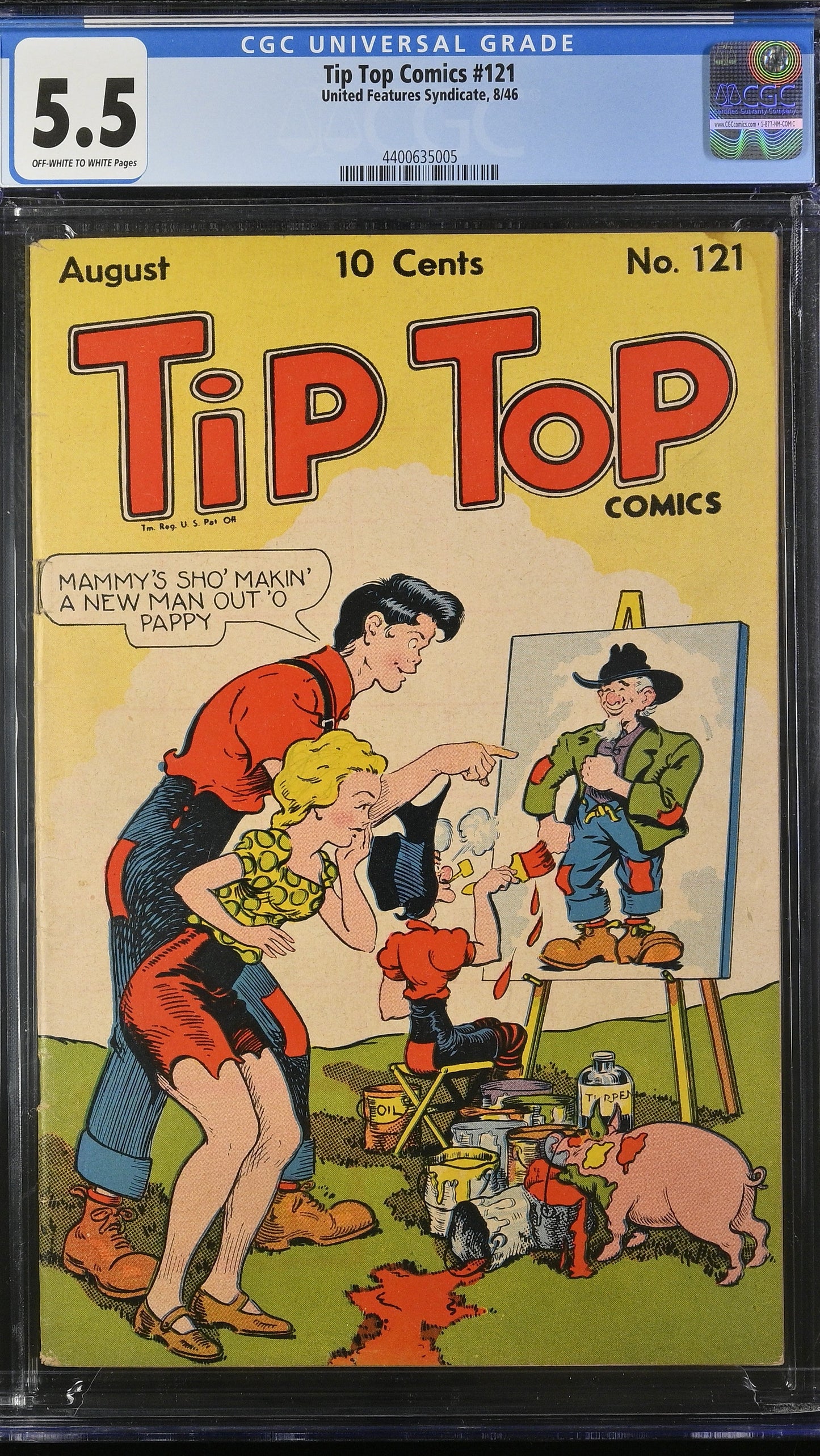 Tip Top Comics # 121 CGC 5.5