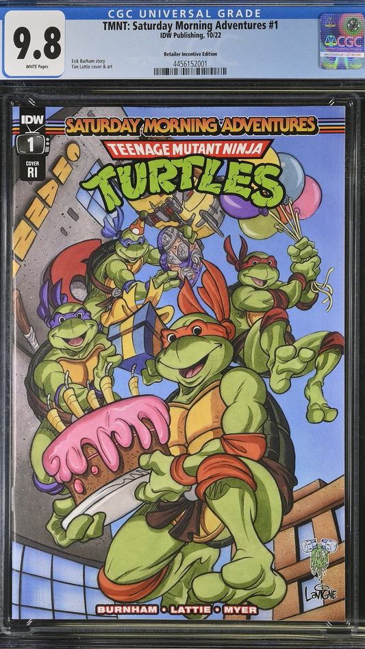 Teenage Mutant Ninja Turtles Saturday Morning Adventures #1 CGC 9.8