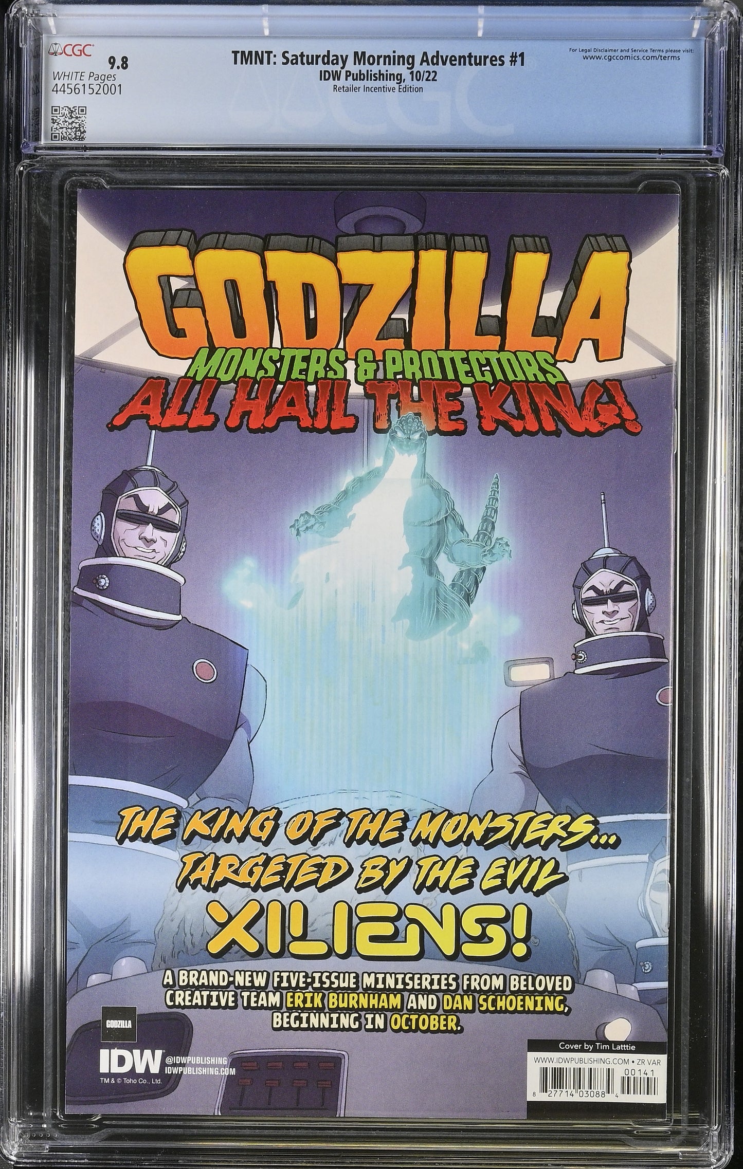 Teenage Mutant Ninja Turtles Saturday Morning Adventures #1 CGC 9.8