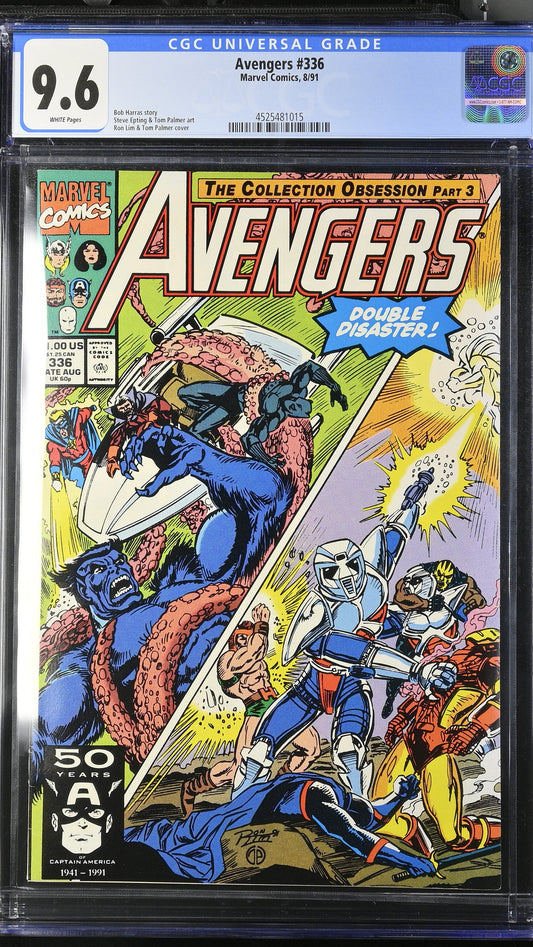 Avengers # 336 CGC 9.6