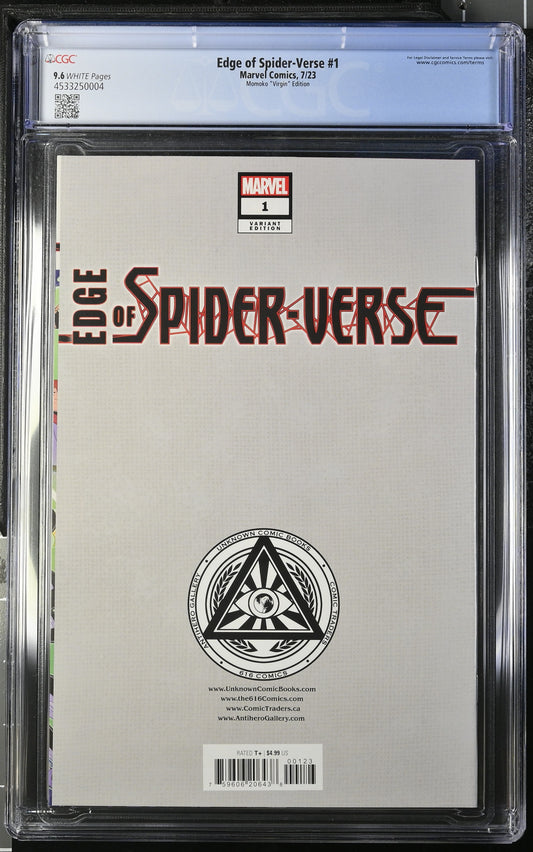 Edge of Spider-Verse # 1 CGC 9.6