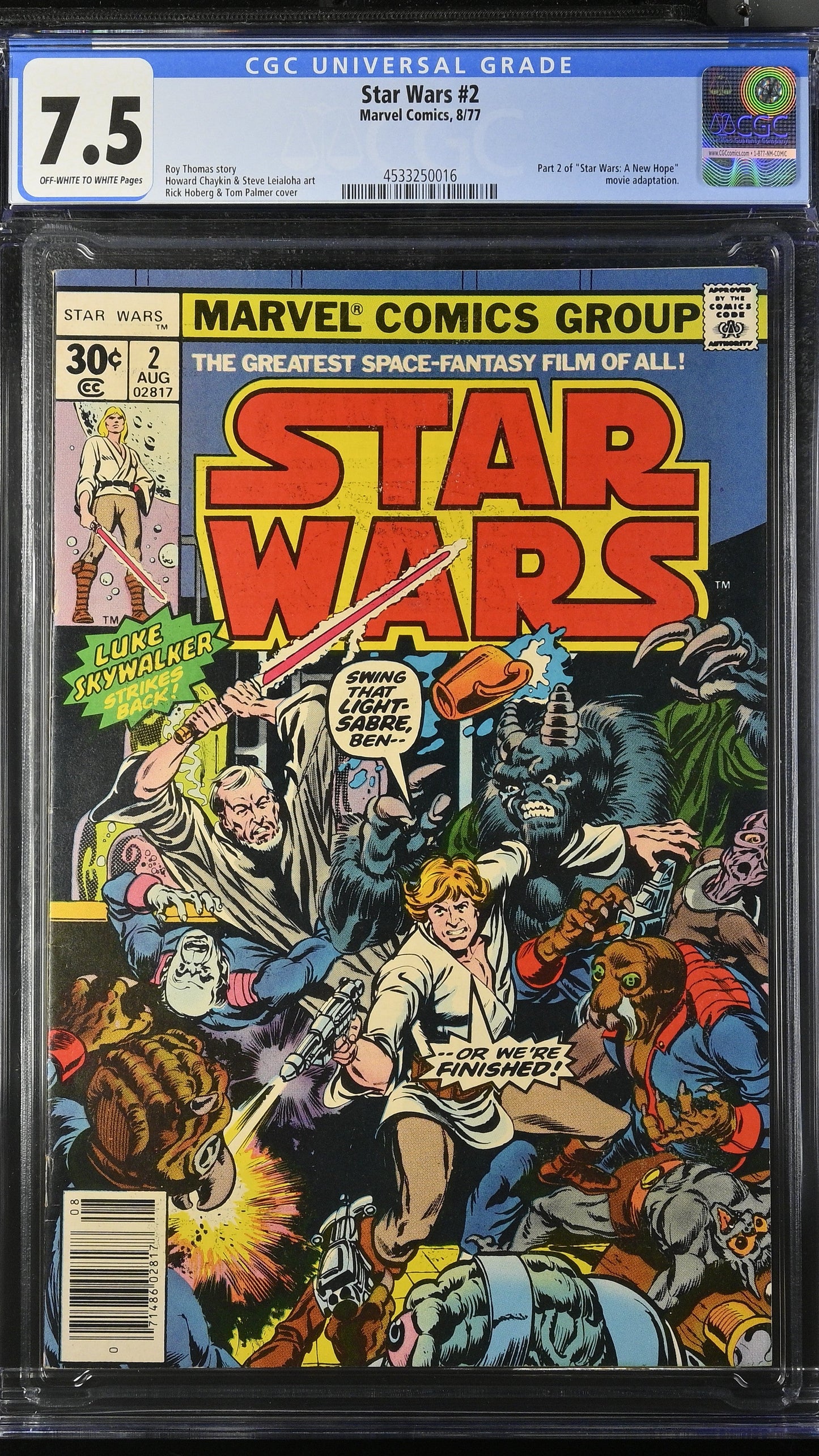 Star Wars #2 CGC 7.5