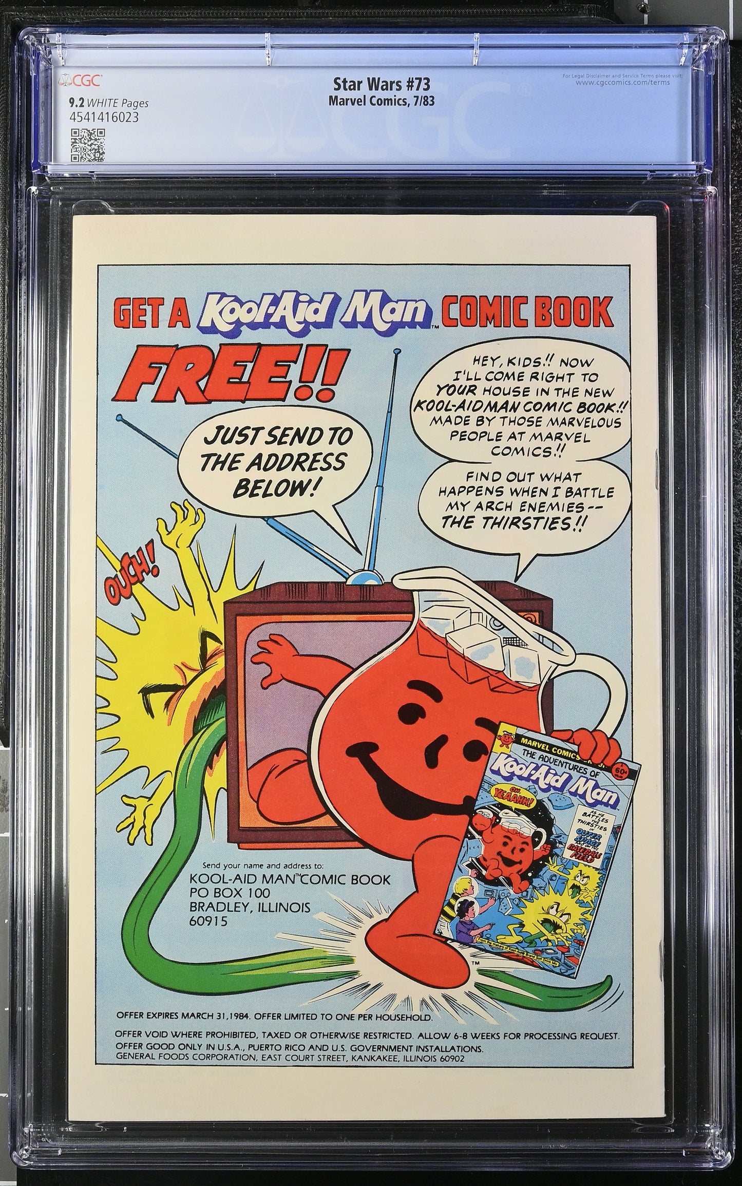 Star Wars # 73 CGC 9.2