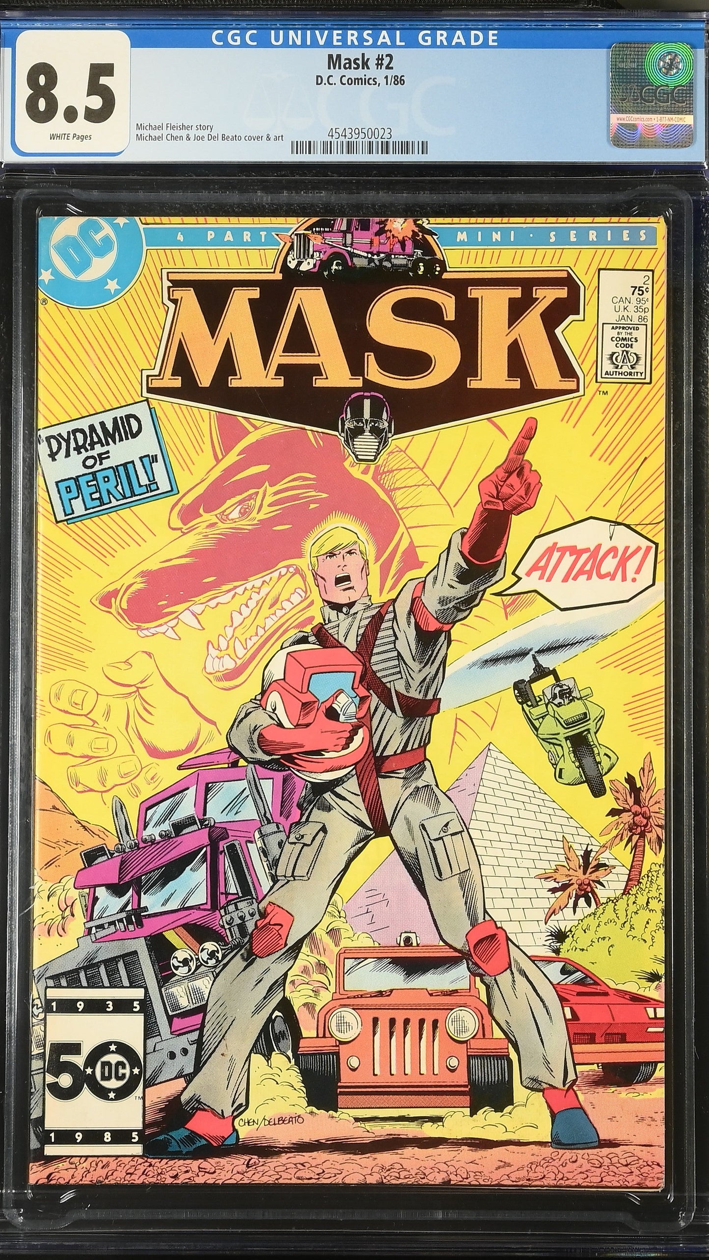 Mask #2 CGC 8.5