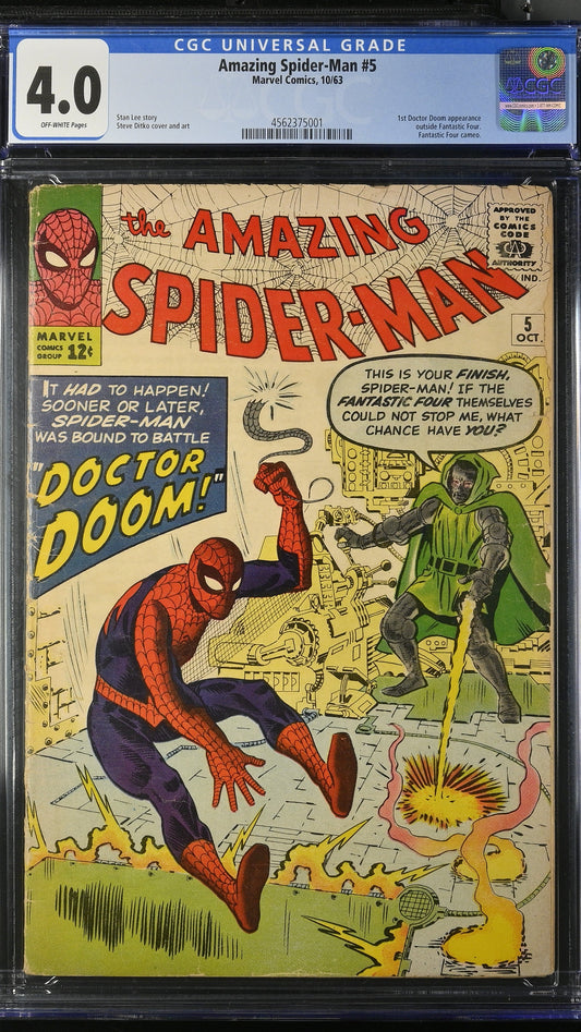 Amazing Spider-Man #5 CGC 4.0