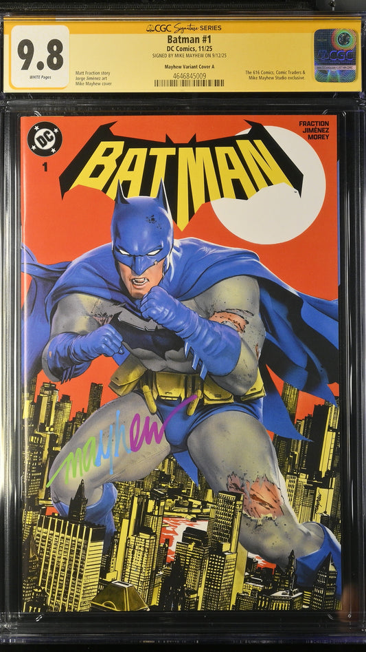 Batman # 1 CGC Signature Series 9.8