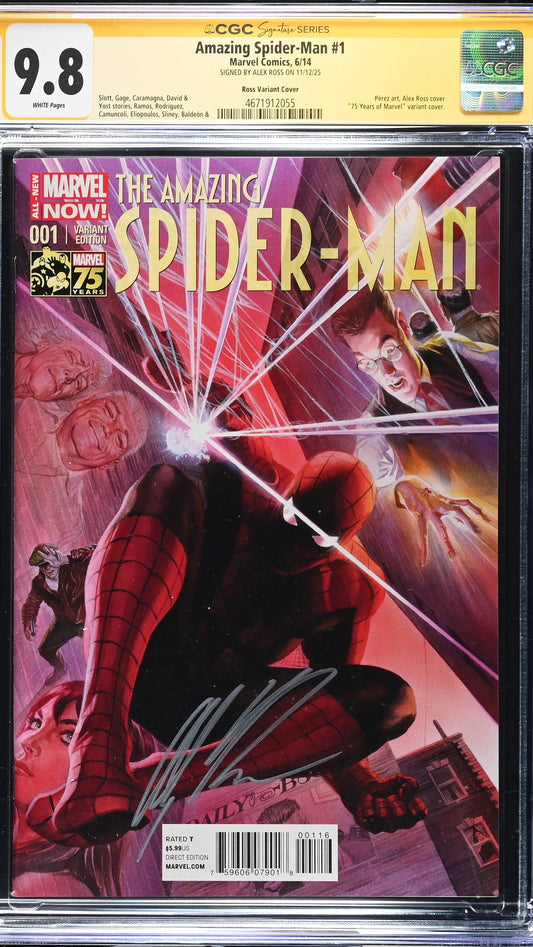 Amazing Spider-Man # 1 CGC Signature Series 9.8