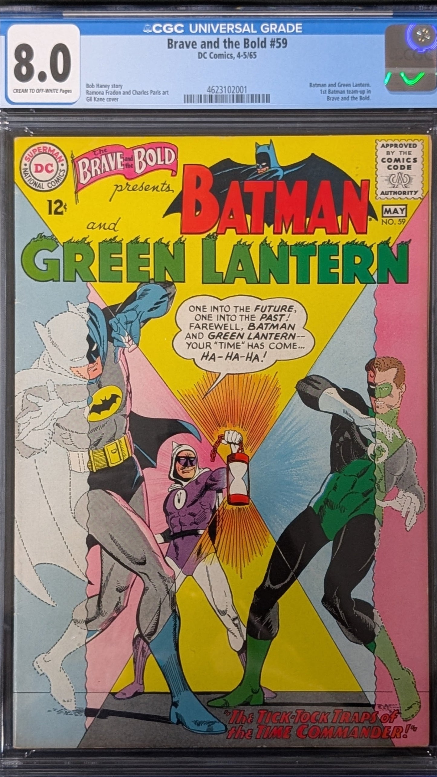 Brave and the Bold #59 CGC 8.0