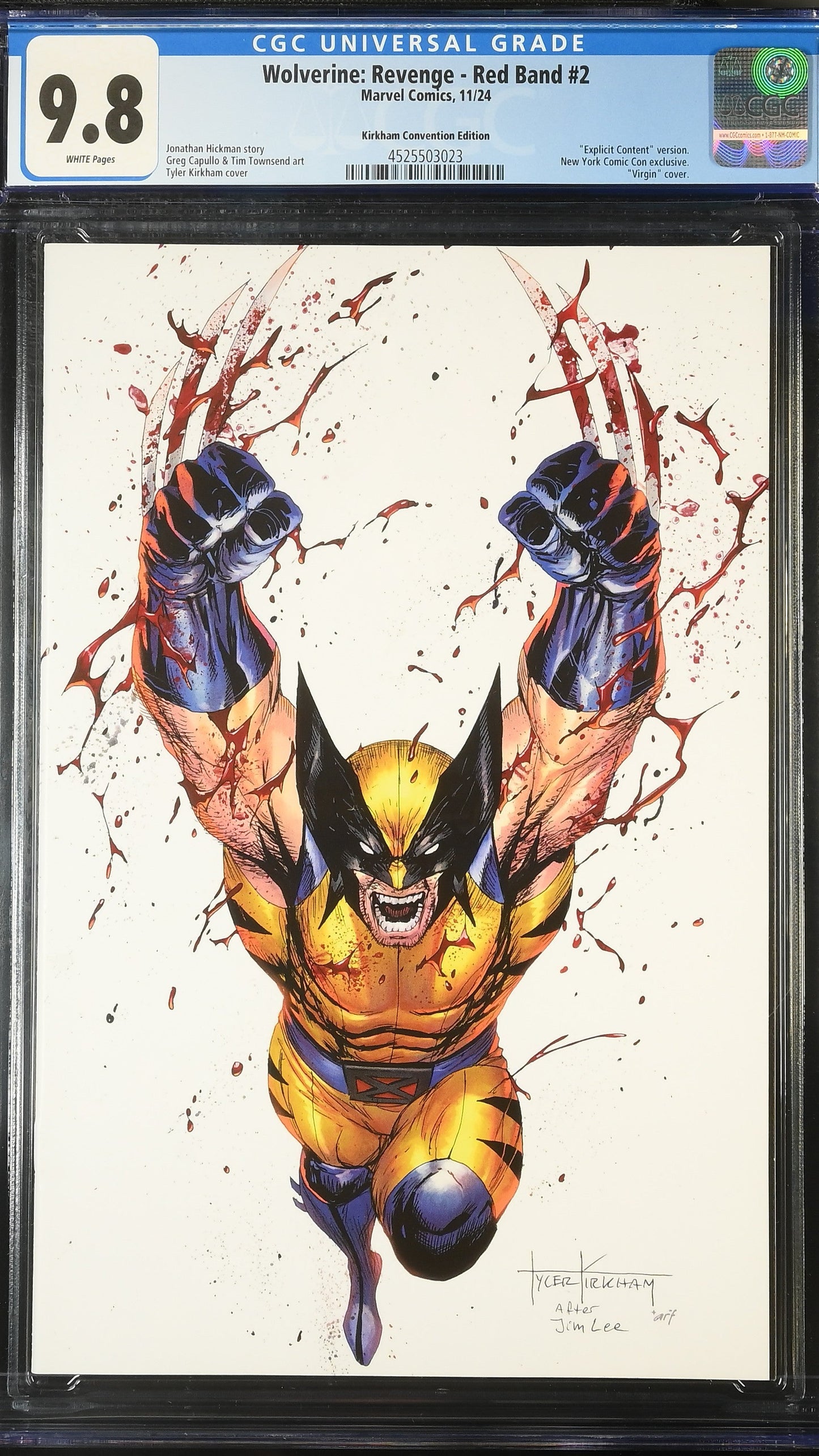 Wolverine Revenge: Red Band # 2 CGC 9.8