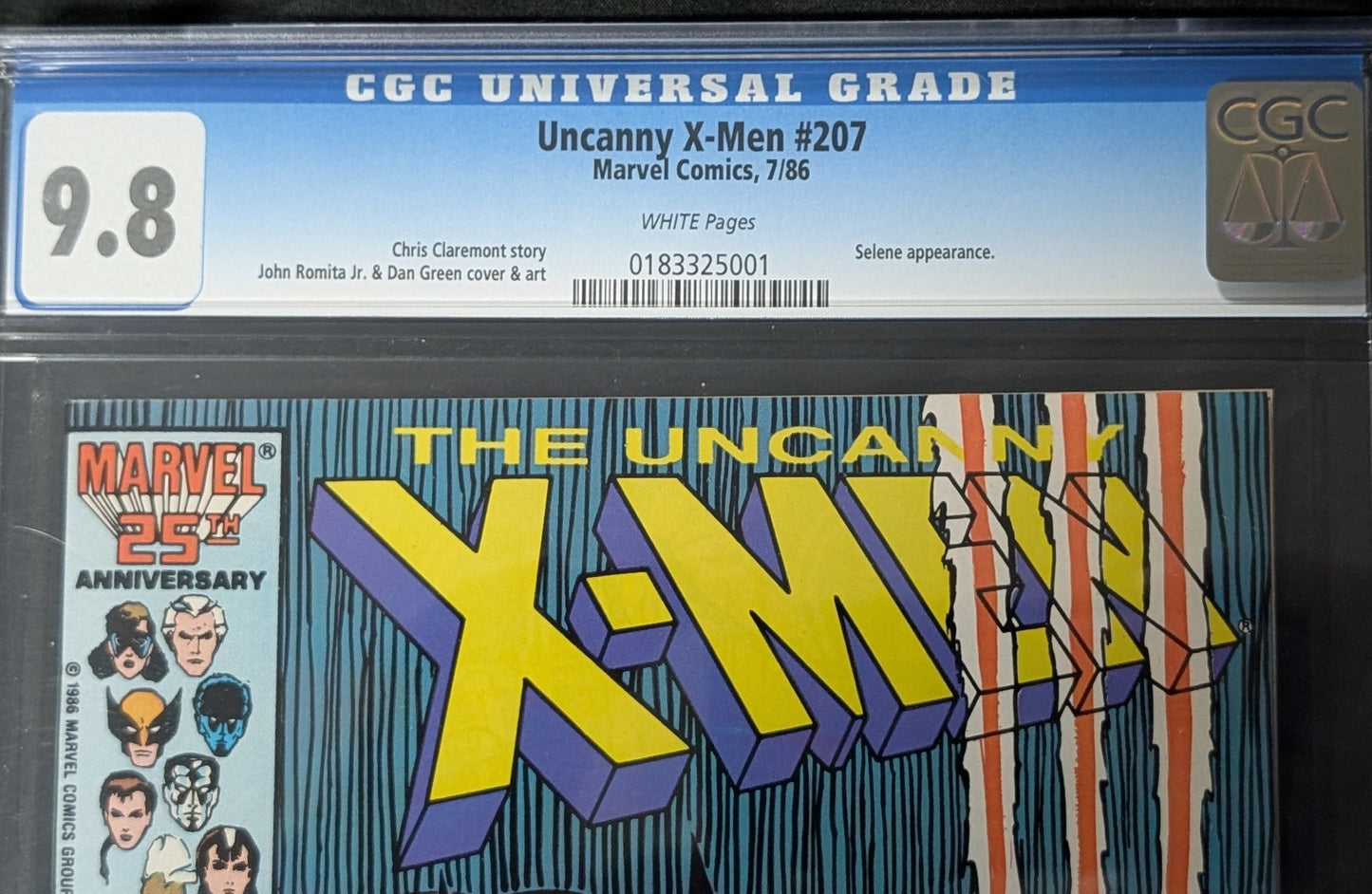 Uncanny X-Men #207 CGC 9.8