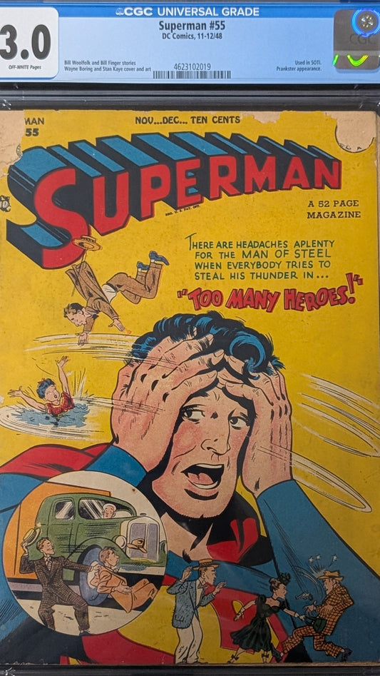Superman #55 CGC 3.0