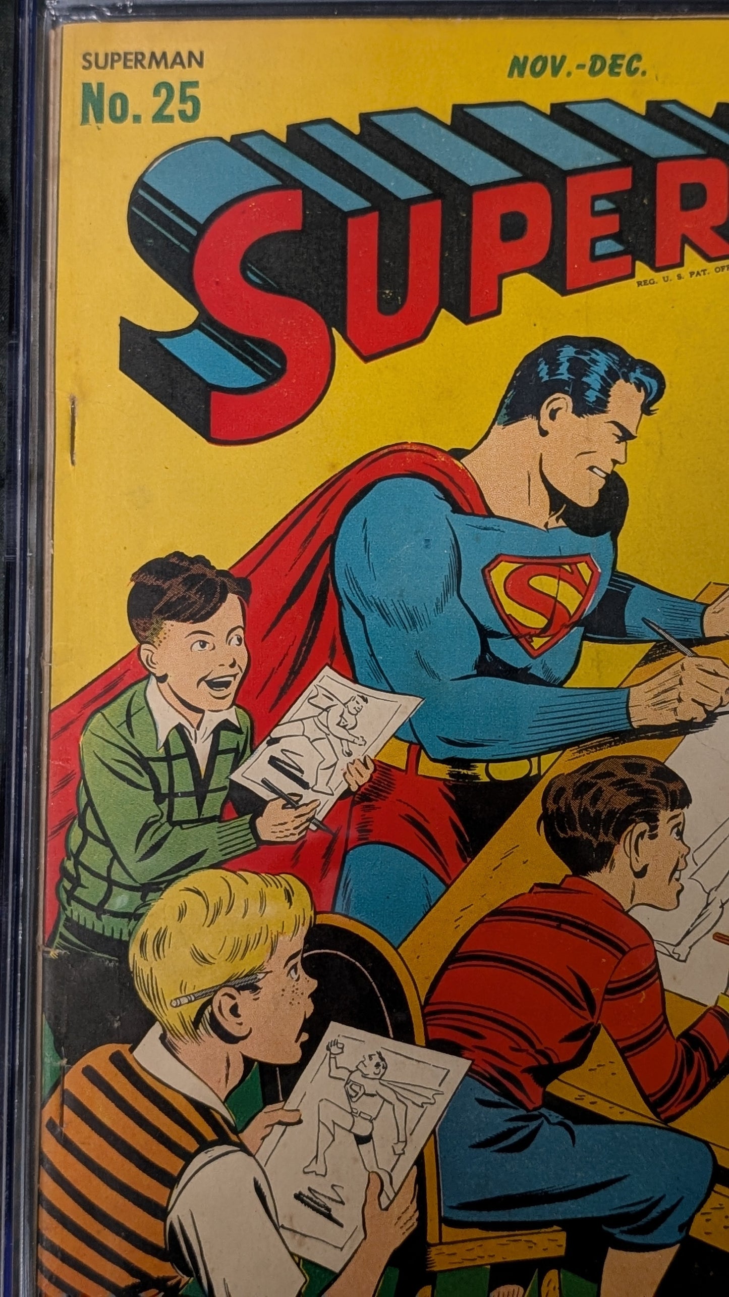 Superman #25 CGC 4.0