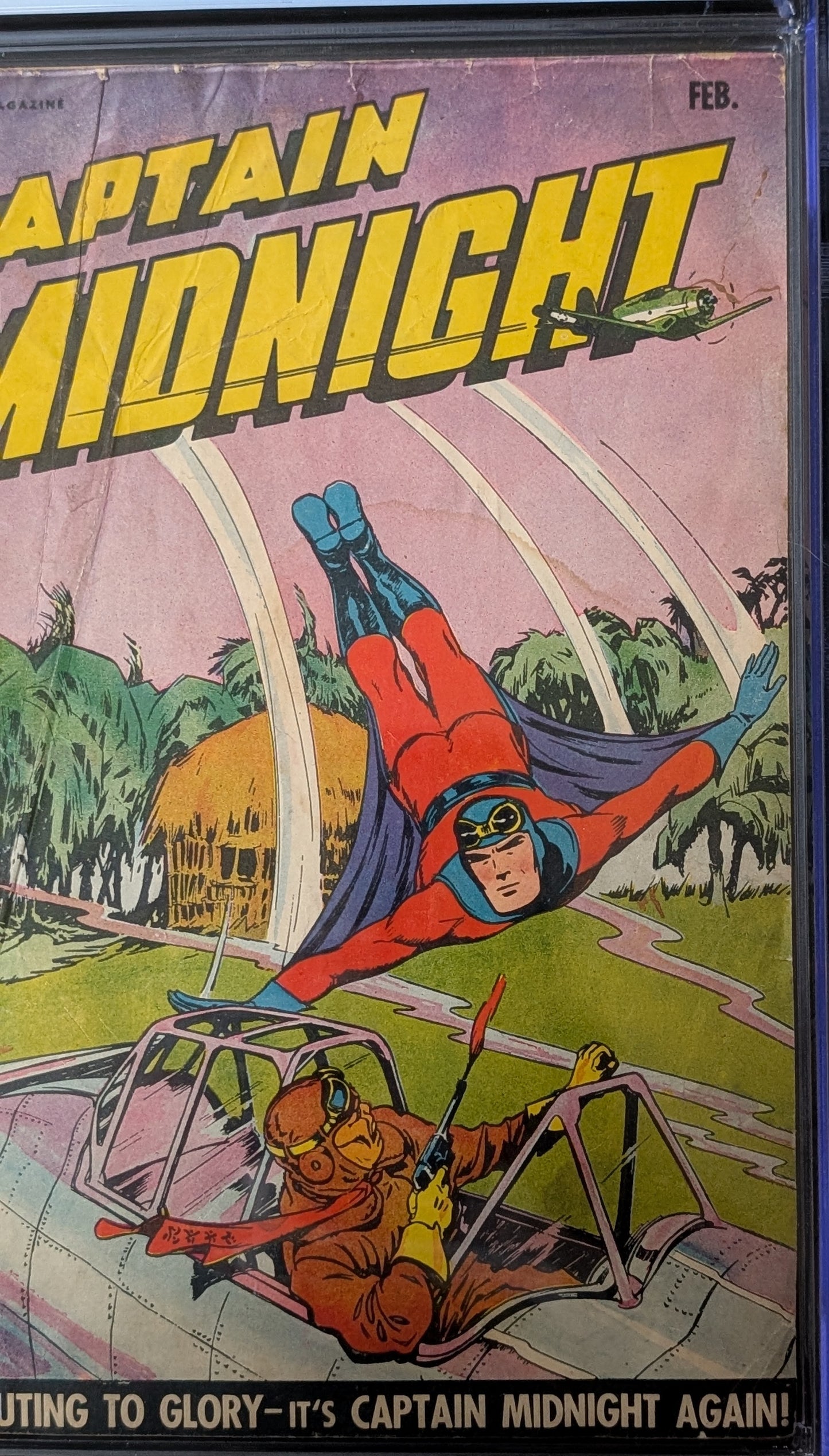 Captain Midnight #28 CGC 2.0