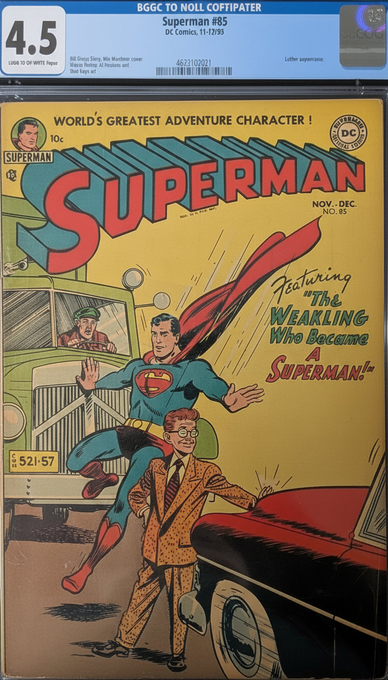 Superman #85 CGC 4.5