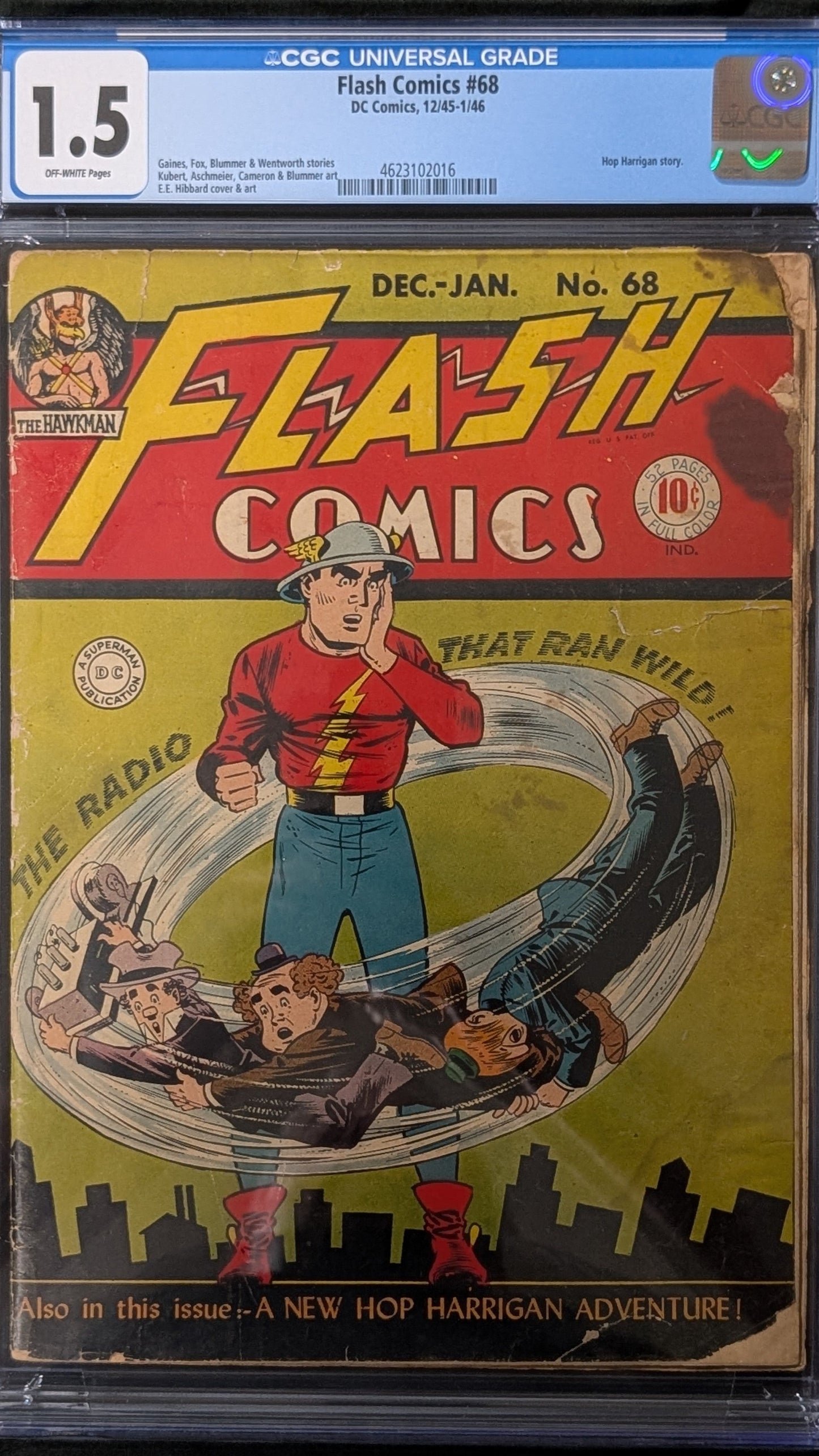 Flash Comics #68 CGC 1.5