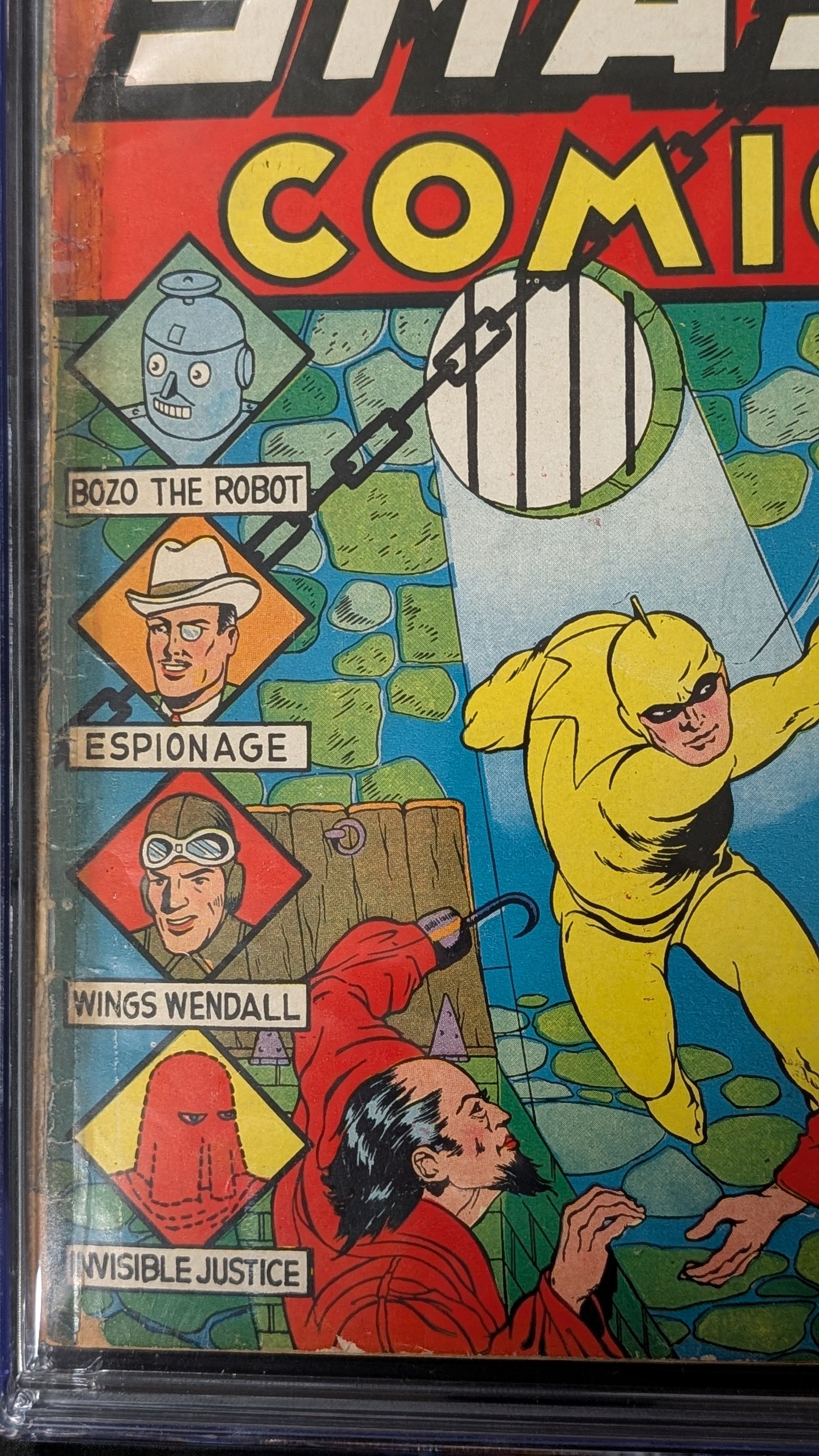 Smash Comics #17 RESTORED CGC 1.5