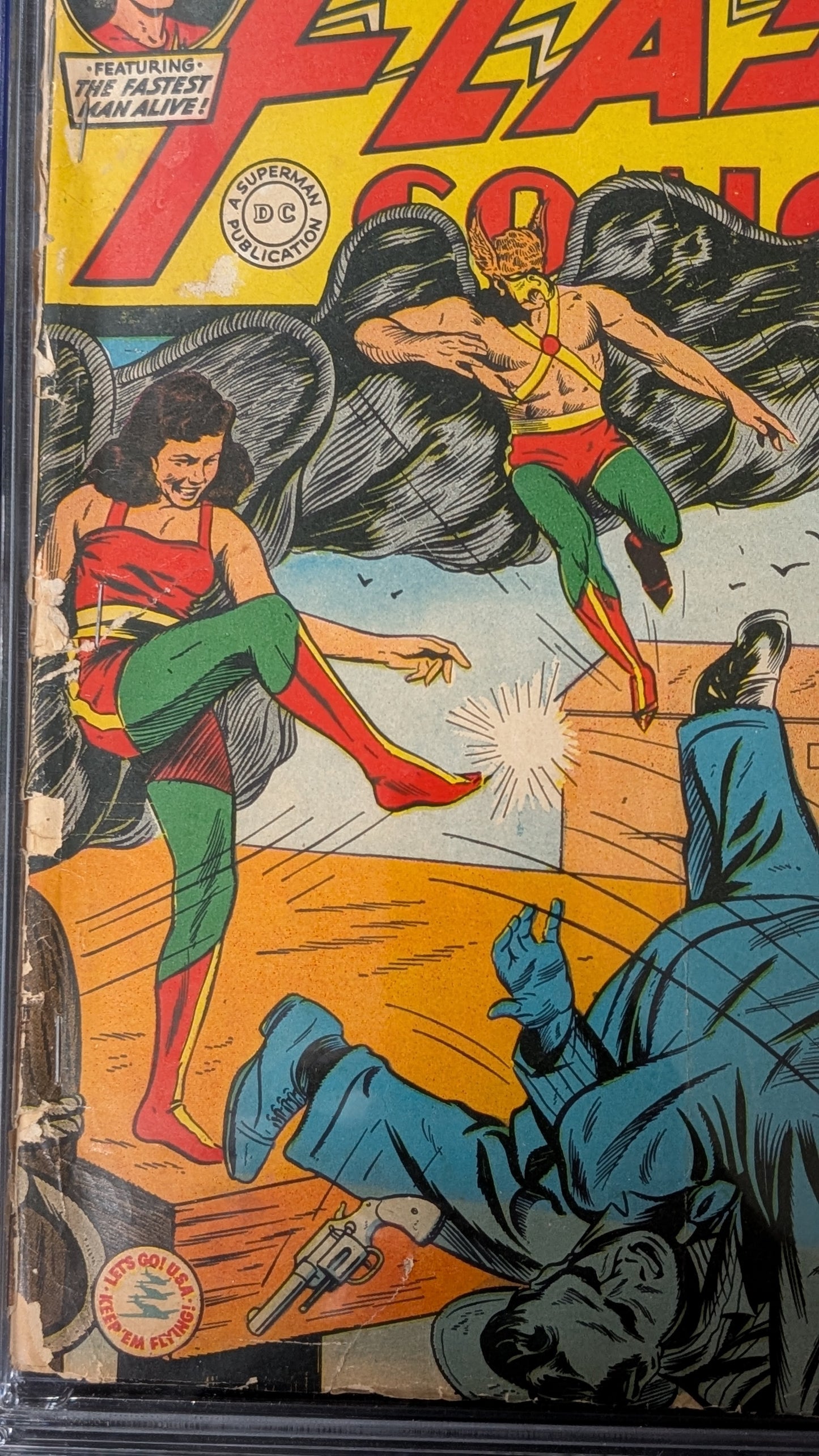 Flash Comics #39 CGC 2.0