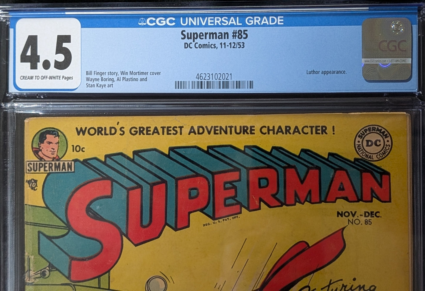 Superman #85 CGC 4.5