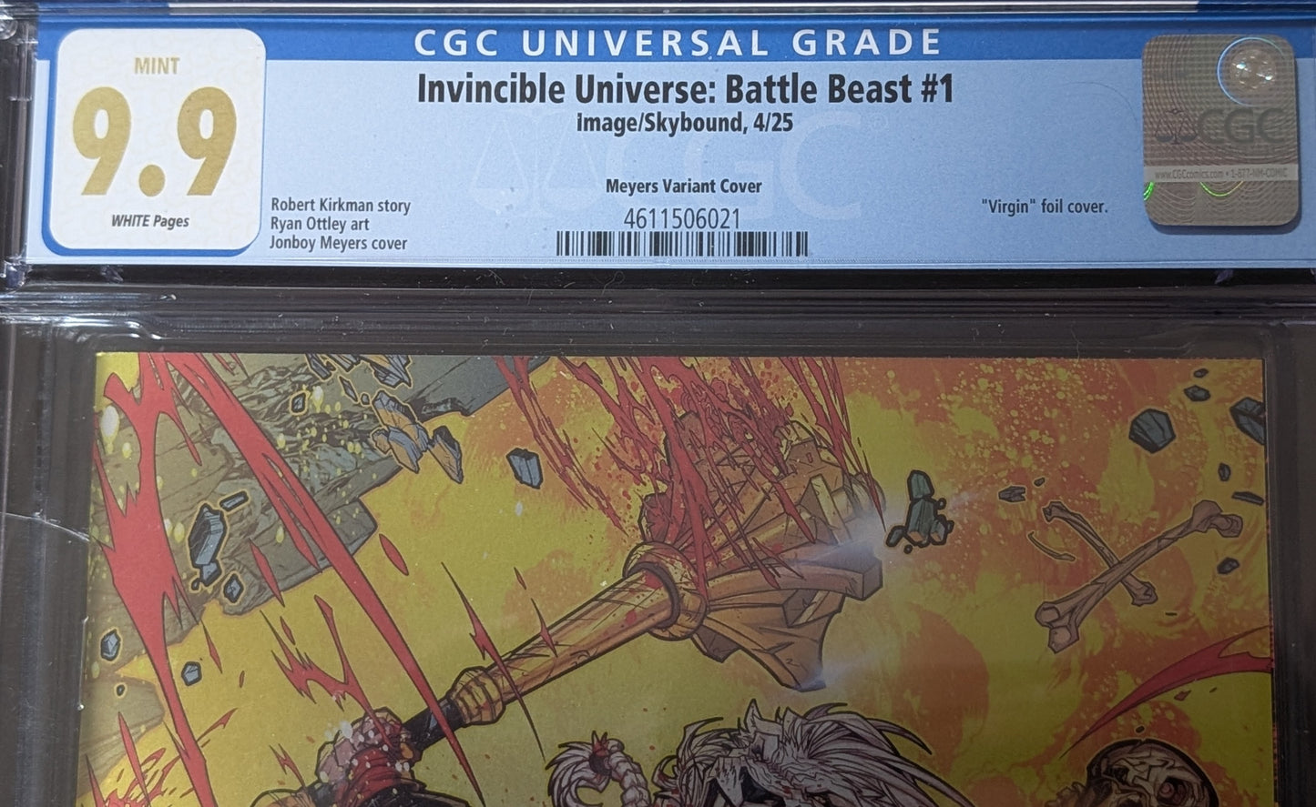 Invincible Universe: Battle Beast #1 CGC 9.9