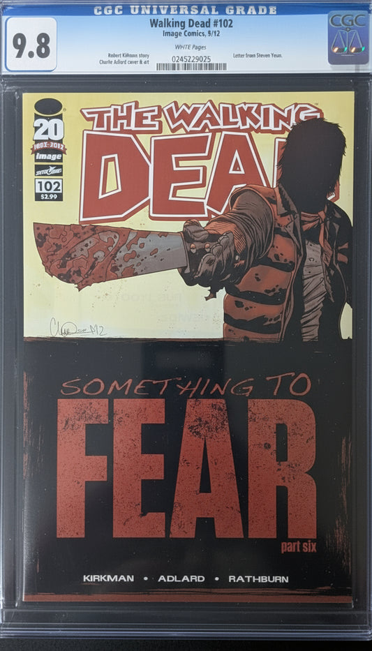 Walking Dead #102 CGC 9.8