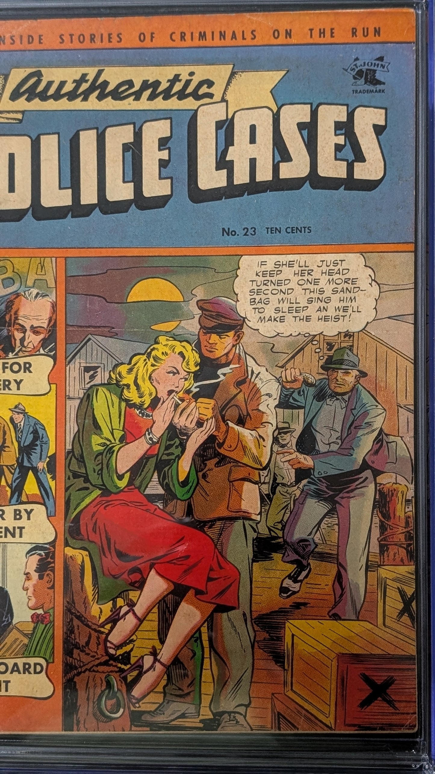 Authentic Police Cases # 23 CGC 4.0