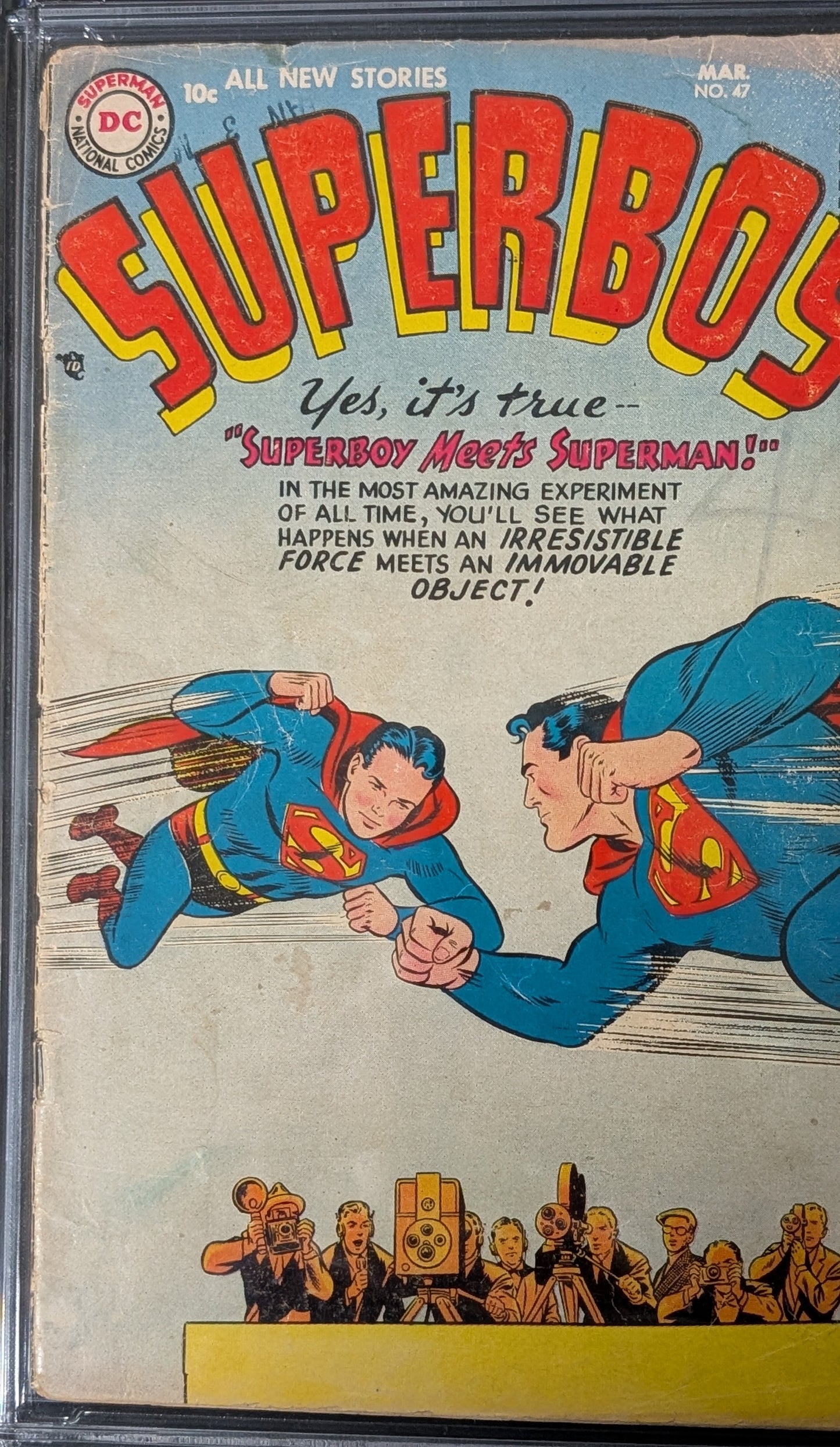 Superboy #47 CGC 2.0