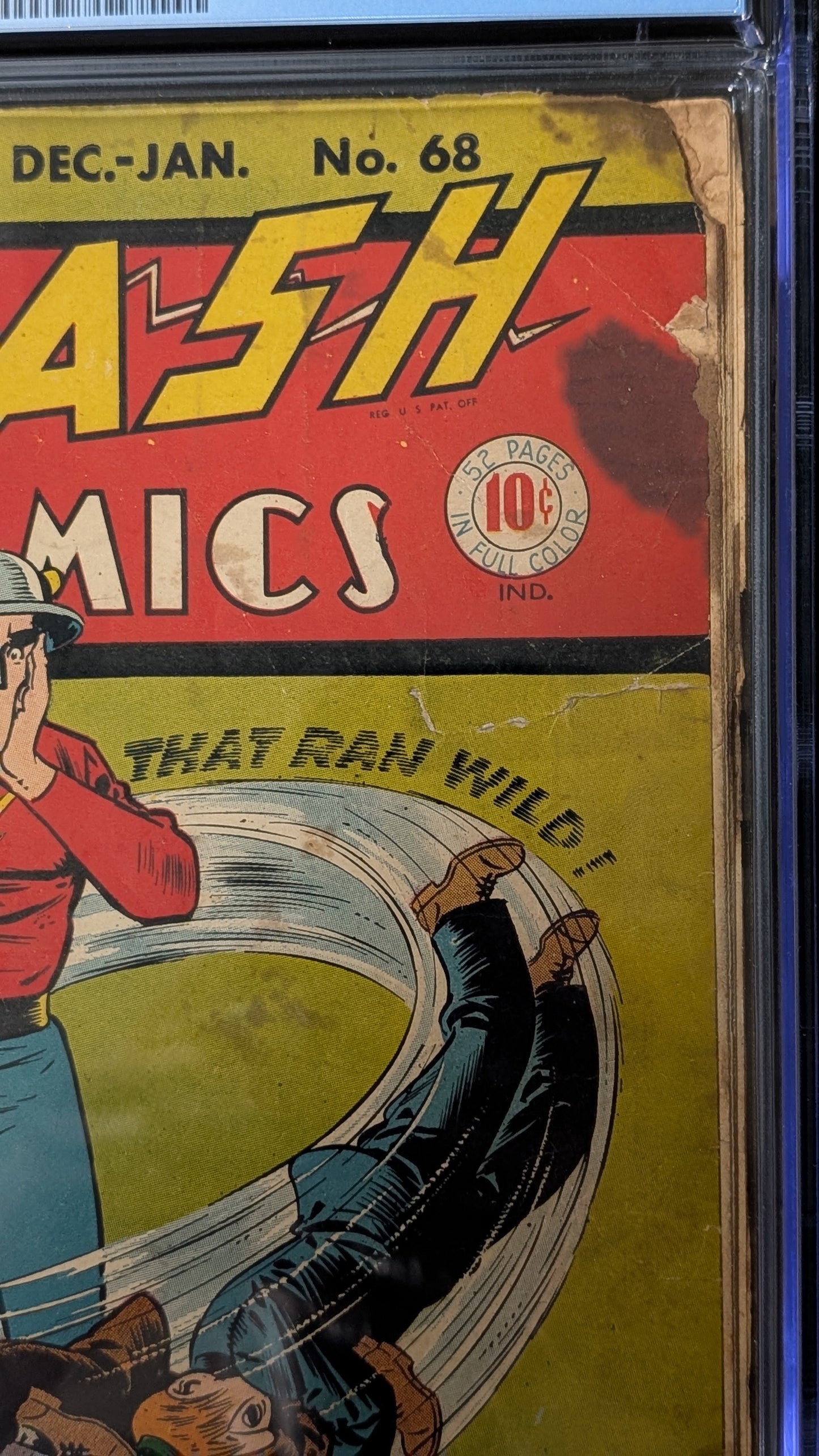 Flash Comics #39 CGC 2.0