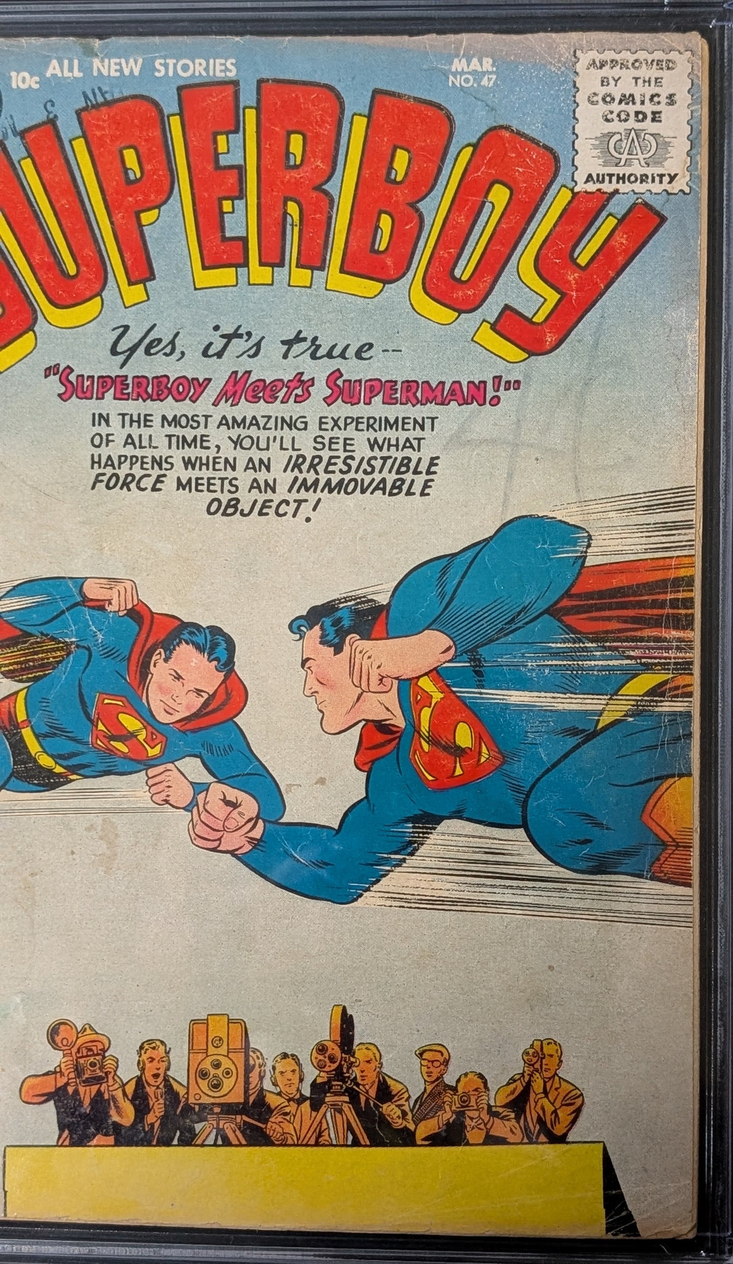 Superboy #47 CGC 2.0