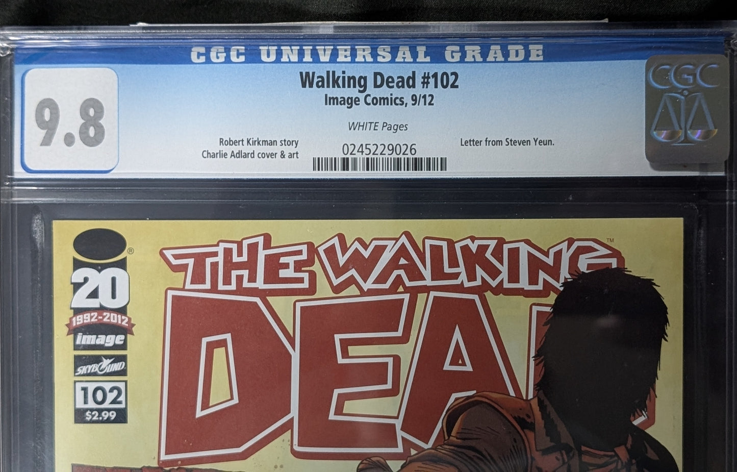 Walking Dead #102 CGC 9.8