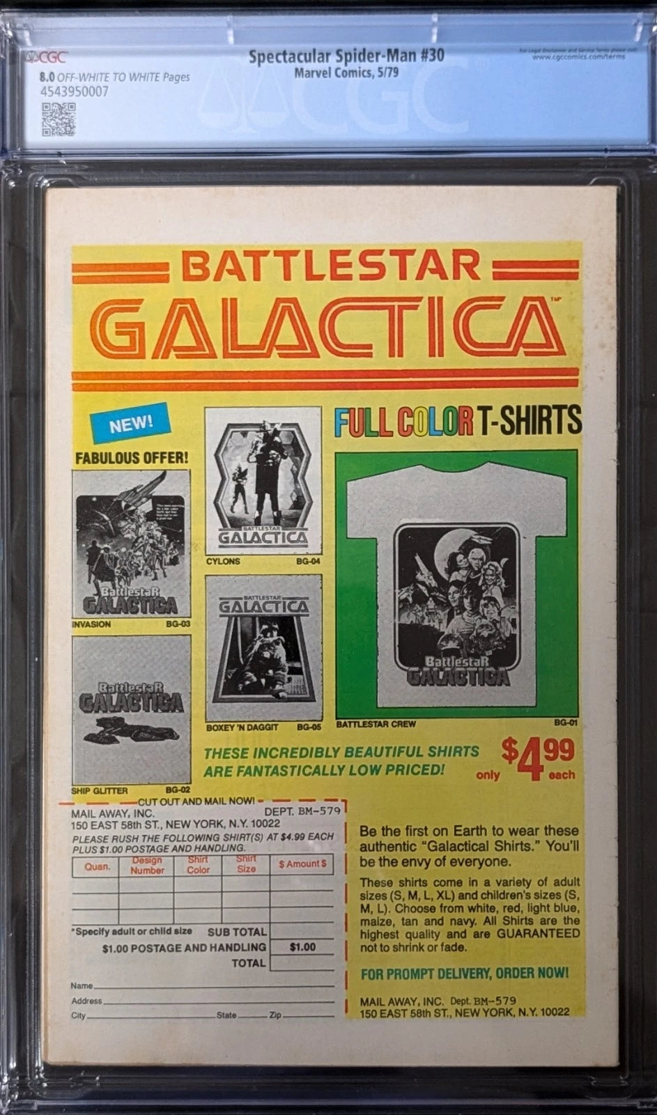 Spectacular Spider-Man #30 CGC 8.0